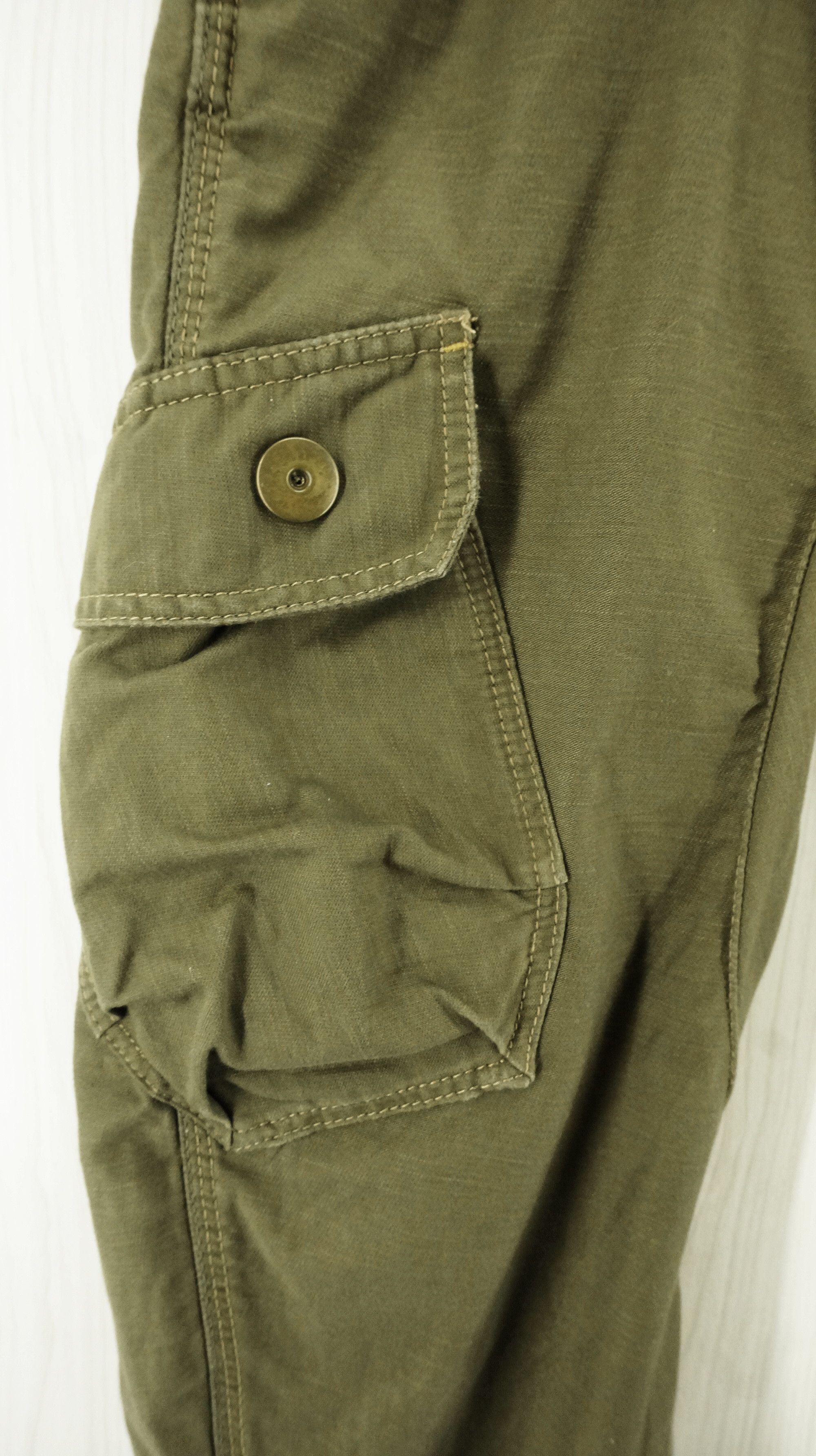 Edwin EDWIN Army Vintage Military Tactical Parachute Cargo Pants Size US 29 - 9 Thumbnail