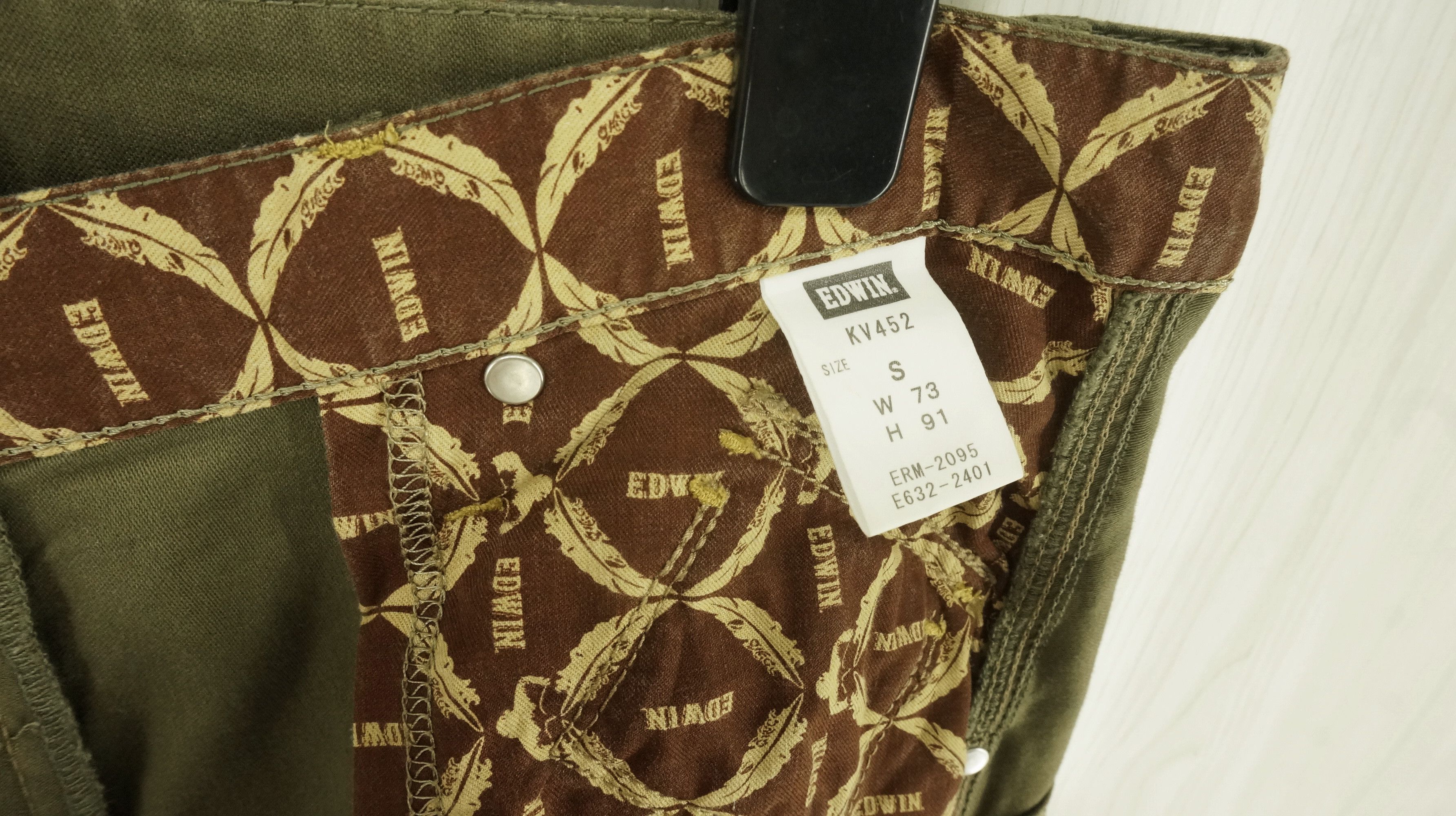 Edwin EDWIN Army Vintage Military Tactical Parachute Cargo Pants Size US 29 - 13 Thumbnail