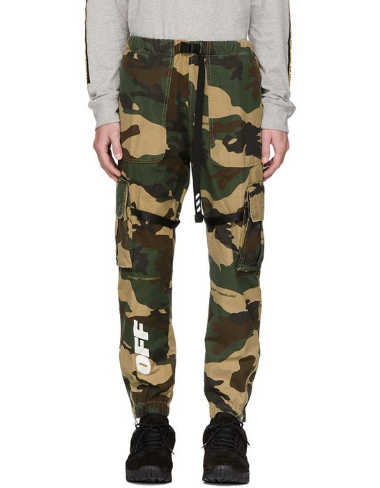 Camo off white pants sale