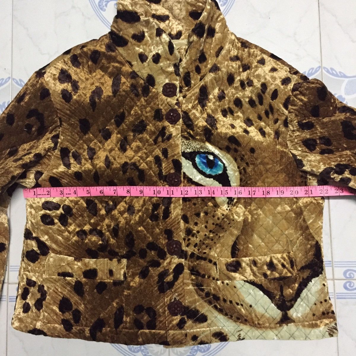 Japanese Brand Leopard Full Print Jacket Size US L / EU 52-54 / 3 - 11 Thumbnail