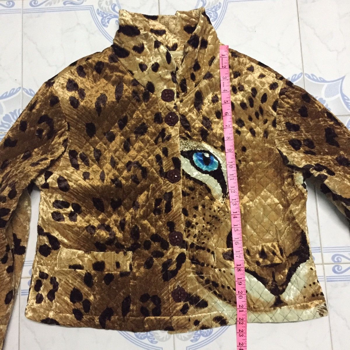 Japanese Brand Leopard Full Print Jacket Size US L / EU 52-54 / 3 - 12 Thumbnail