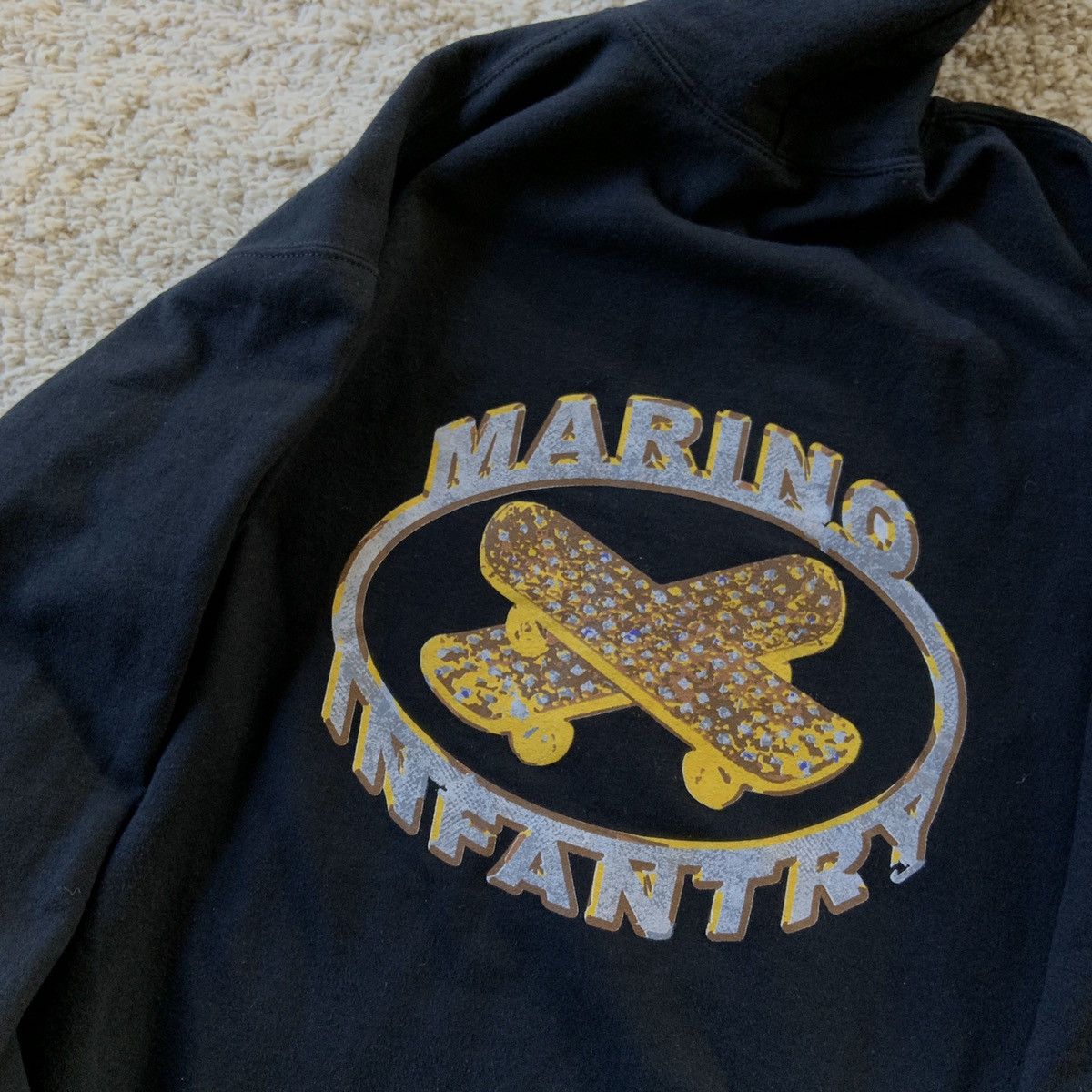 Marino Infantry Marino Infantry OG Logo Hoodie Large ASAP Rocky  
