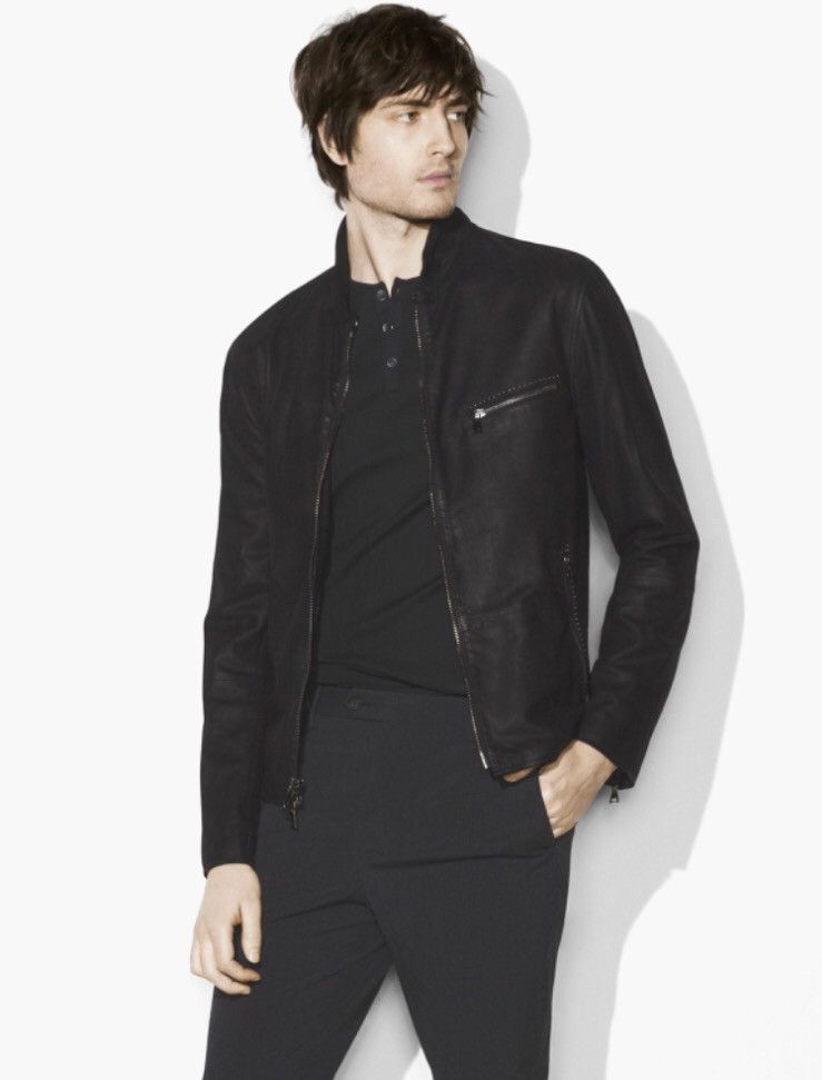 John Varvatos Burnished suede jacket. 48 Size US M / EU 48-50 / 2 - 1 Thumbnail