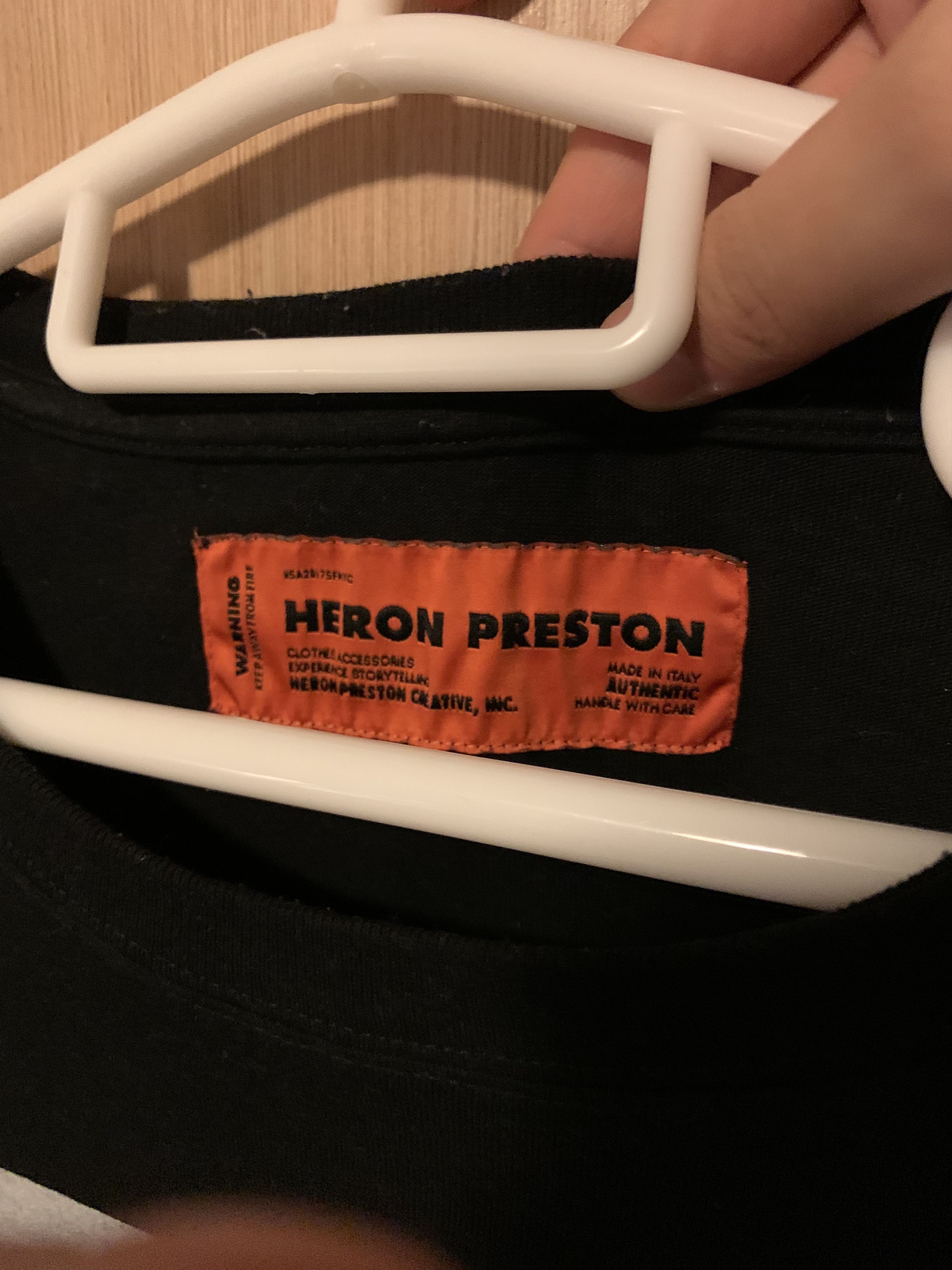 Heron Preston Style Print Tee Size US L / EU 52-54 / 3 - 3 Thumbnail