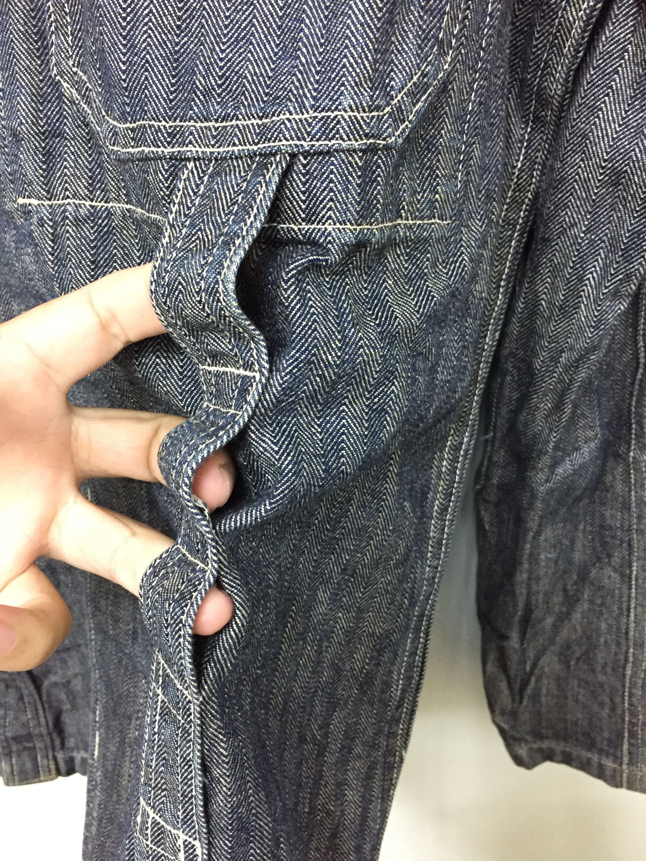 Needles × Nepenthes × South2 West8 HOGGS By Nepthenthes herringbone worker jacket Size US M / EU 48-50 / 2 - 6 Thumbnail