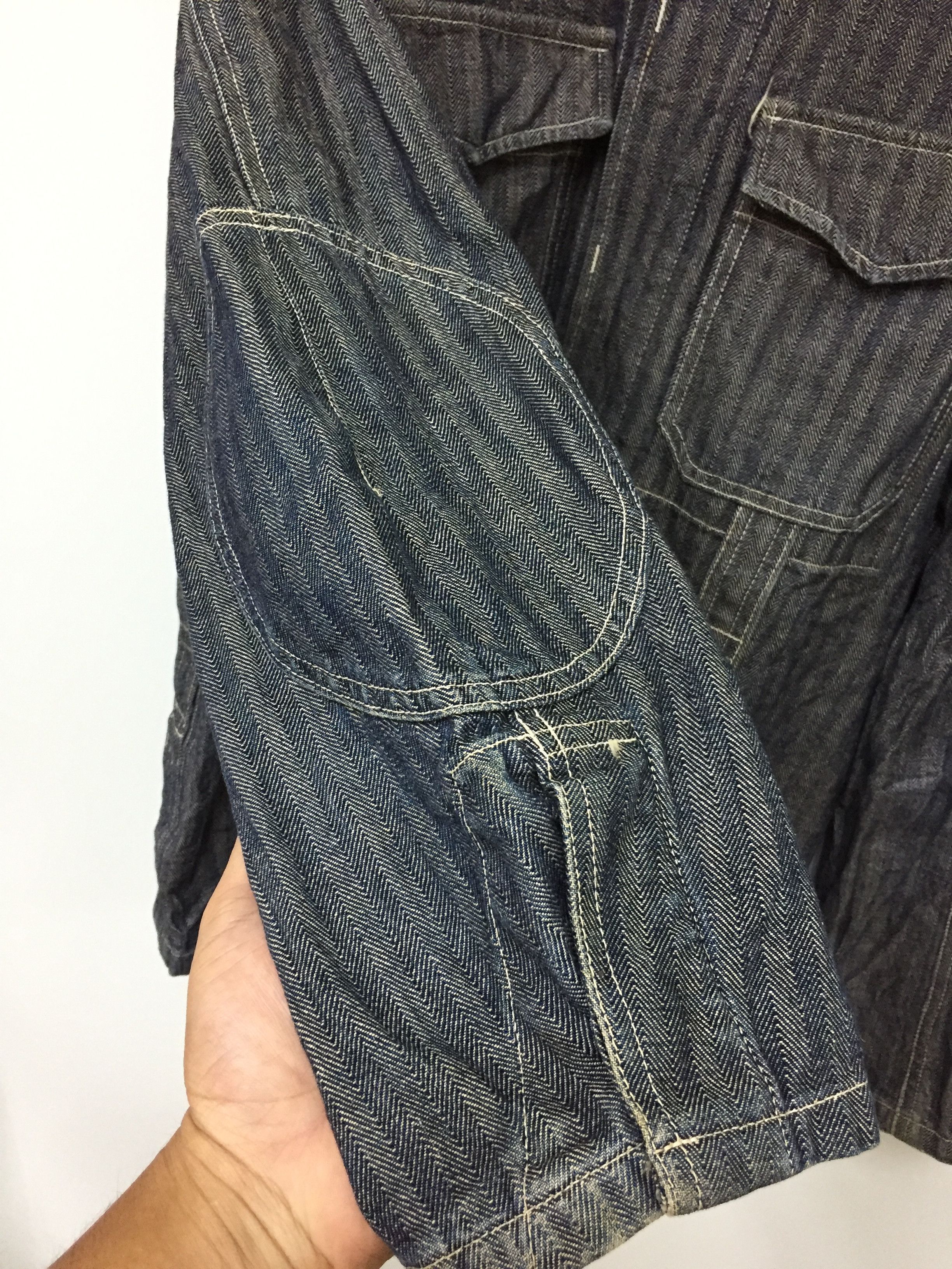Needles × Nepenthes × South2 West8 HOGGS By Nepthenthes herringbone worker jacket Size US M / EU 48-50 / 2 - 8 Thumbnail