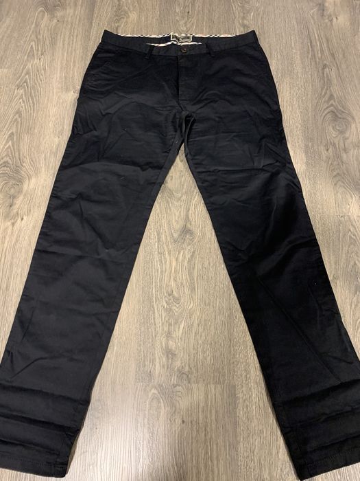 Burberry Prorsum Burberry black label tartan grey pant chino w30 | Grailed