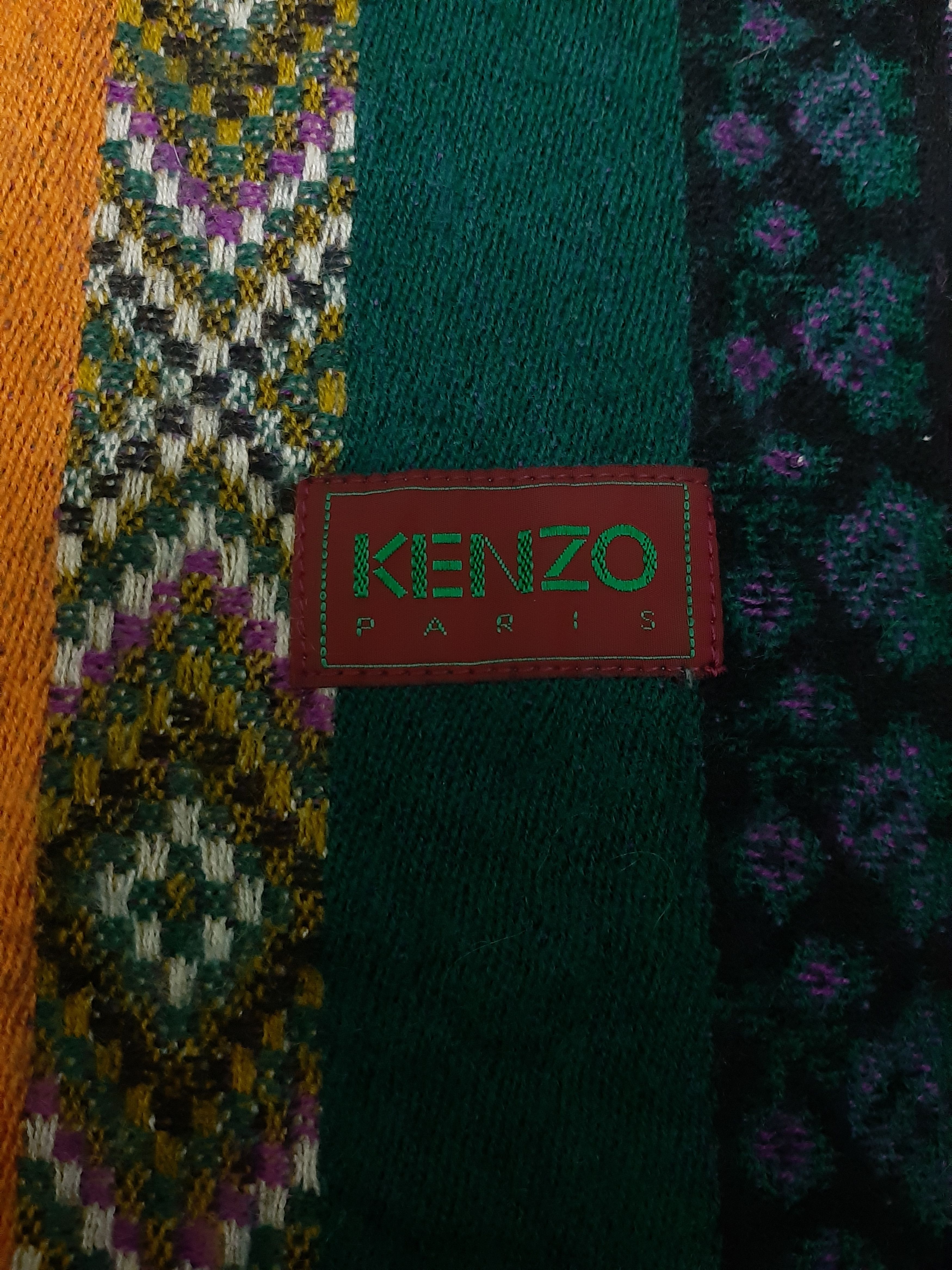Designer × Kenzo × Other 💥Ready to✈💥Kenzo Paris Mafla/Scarves Size ONE SIZE - 2 Thumbnail
