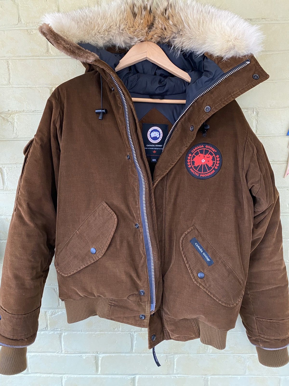 Canada Goose × Yuketen Canada Goose X Yuki Matsuda Brown Corduroy 
