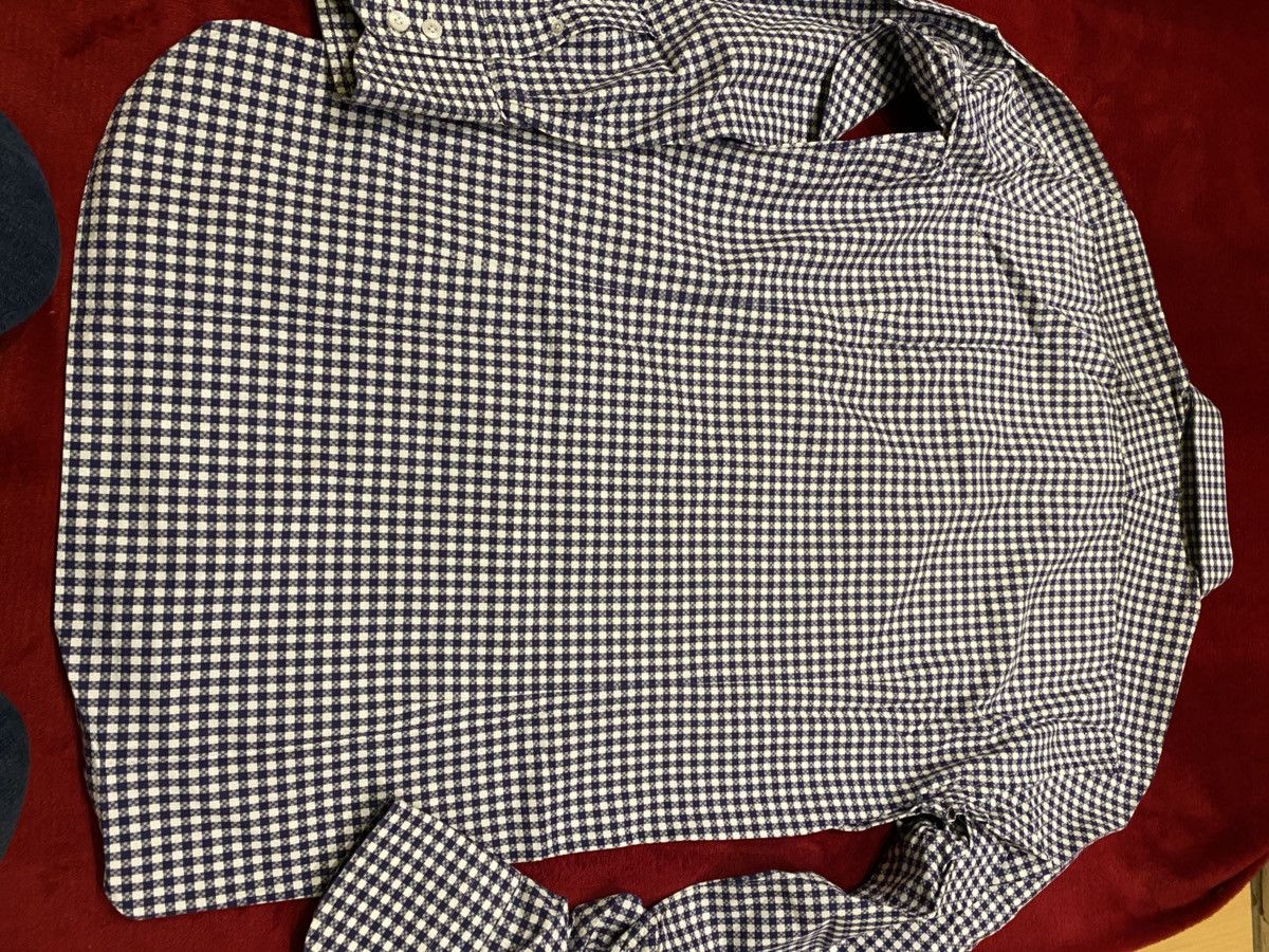 Tom Ford Tom Ford Blue White Graphic Cotton Shirt Size US M / EU 48-50 / 2 - 8 Thumbnail