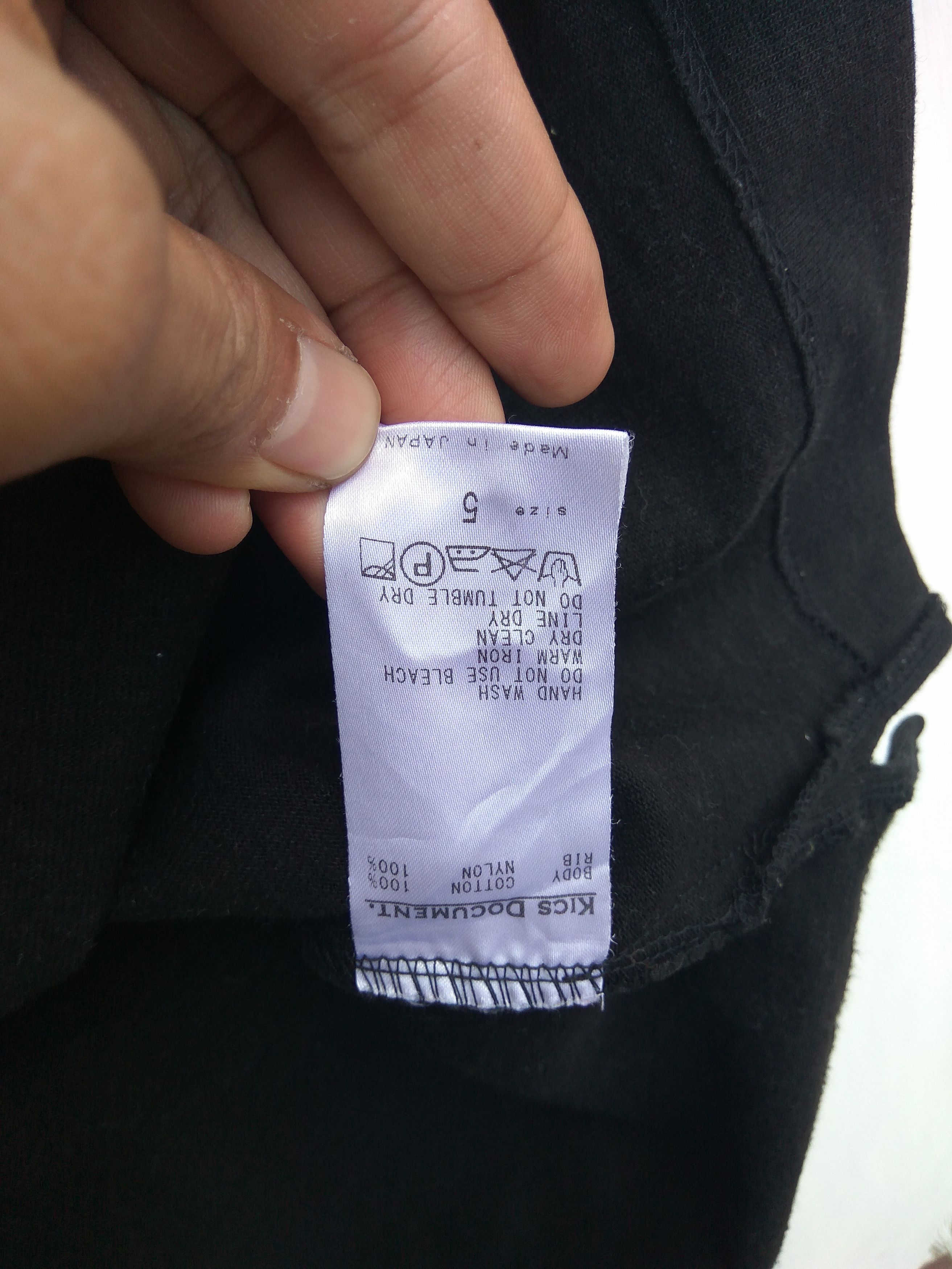 Document Kics Document t shirt single pocket Size US L / EU 52-54 / 3 - 5 Thumbnail