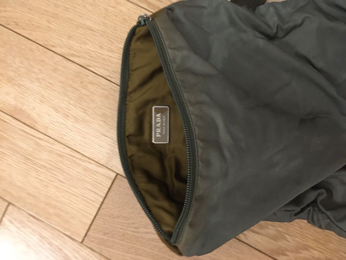 Prada Prada shoulder bag - olive green and gold Size ONE SIZE - 5 Thumbnail