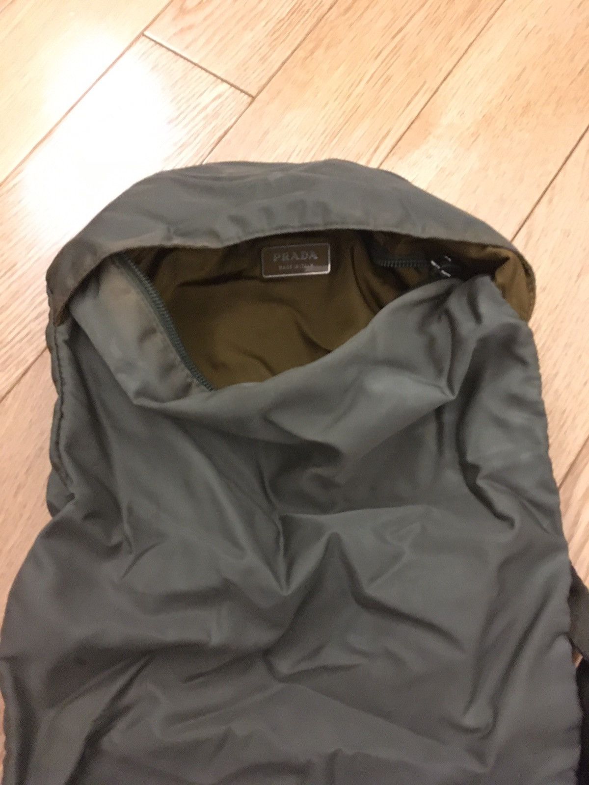 Prada Prada shoulder bag - olive green and gold Size ONE SIZE - 4 Thumbnail