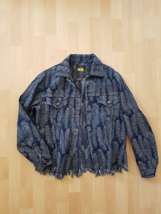 Kapital Feather Denim Jacket | Grailed