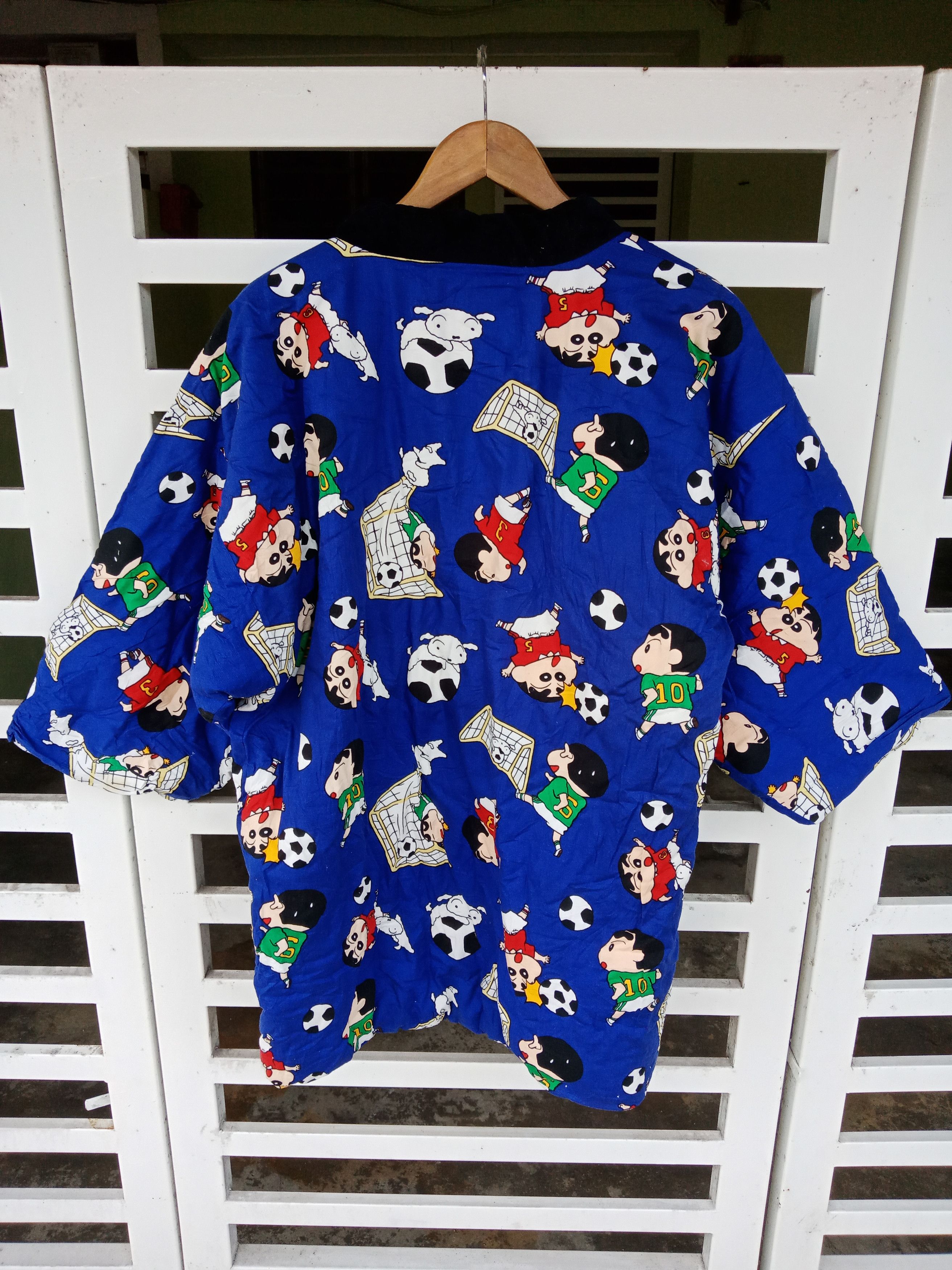 Cartoon Network Crayon Shin Chan Over Print Kimono Size US M / EU 48-50 / 2 - 1 Thumbnail