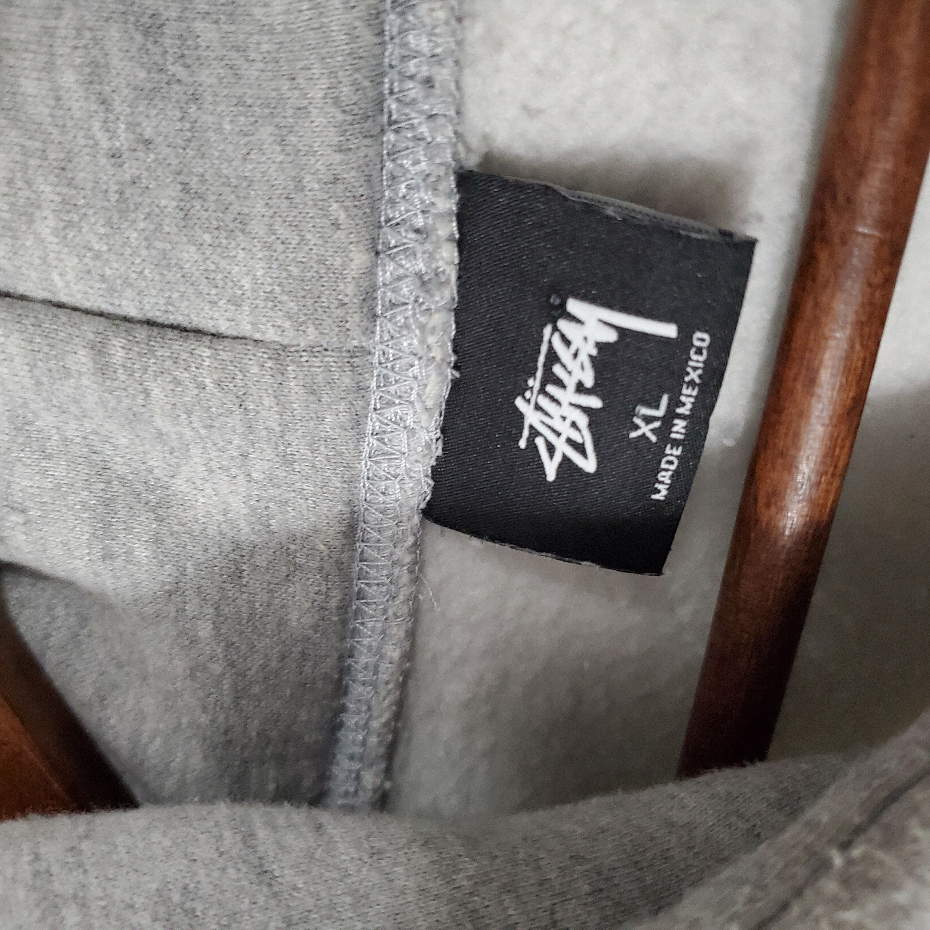 Stussy International Stussy Tribe Hoodie Sweatshirt Grey Size US XL / EU 56 / 4 - 3 Thumbnail