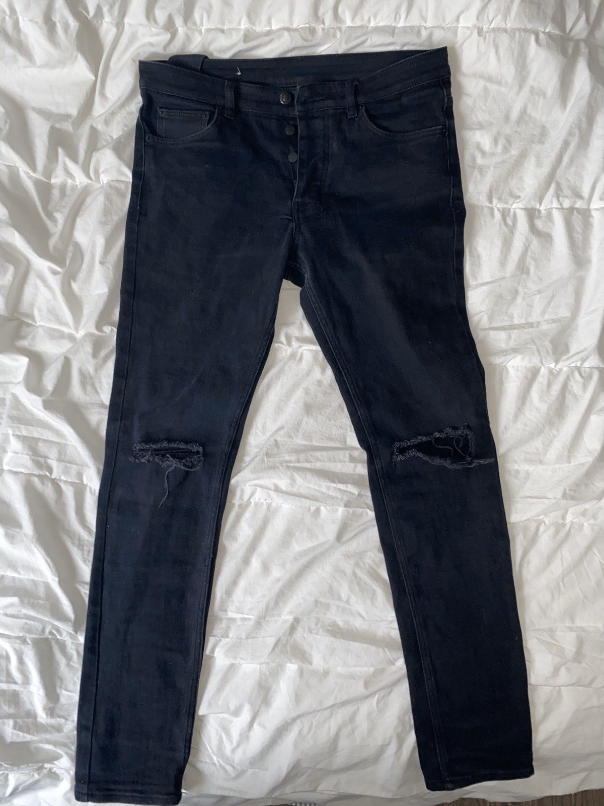 Ksubi × Travis Scott KSUBI X TRAVIS SCOTT BLACK CHITCH DENIMS Size US 31 - 1 Thumbnail