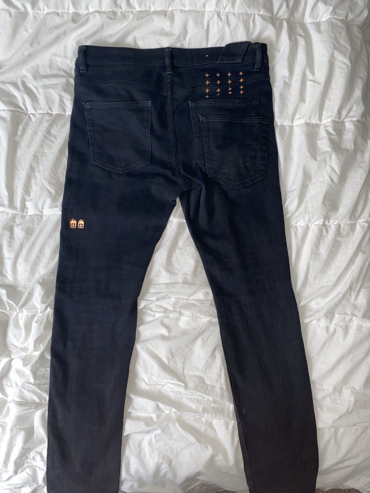 Ksubi × Travis Scott KSUBI X TRAVIS SCOTT BLACK CHITCH DENIMS Size US 31 - 2 Thumbnail