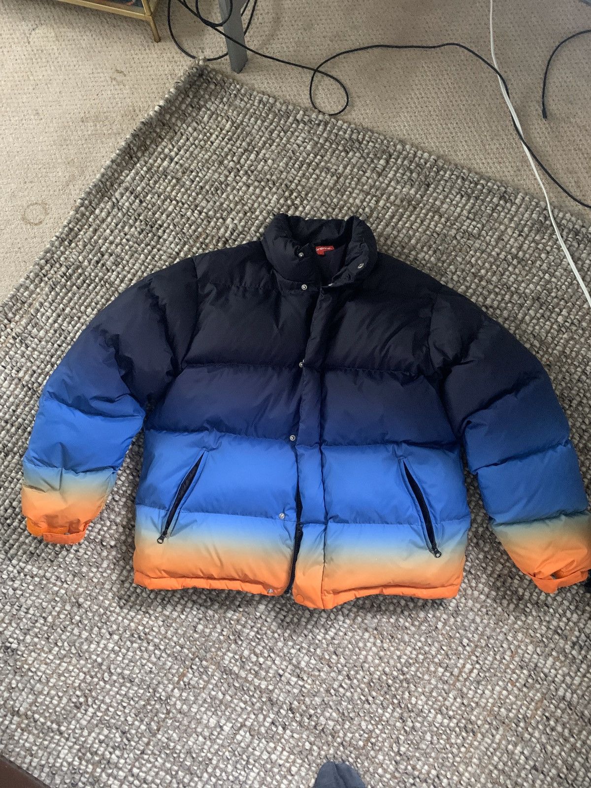 Supreme gradient puffy on sale