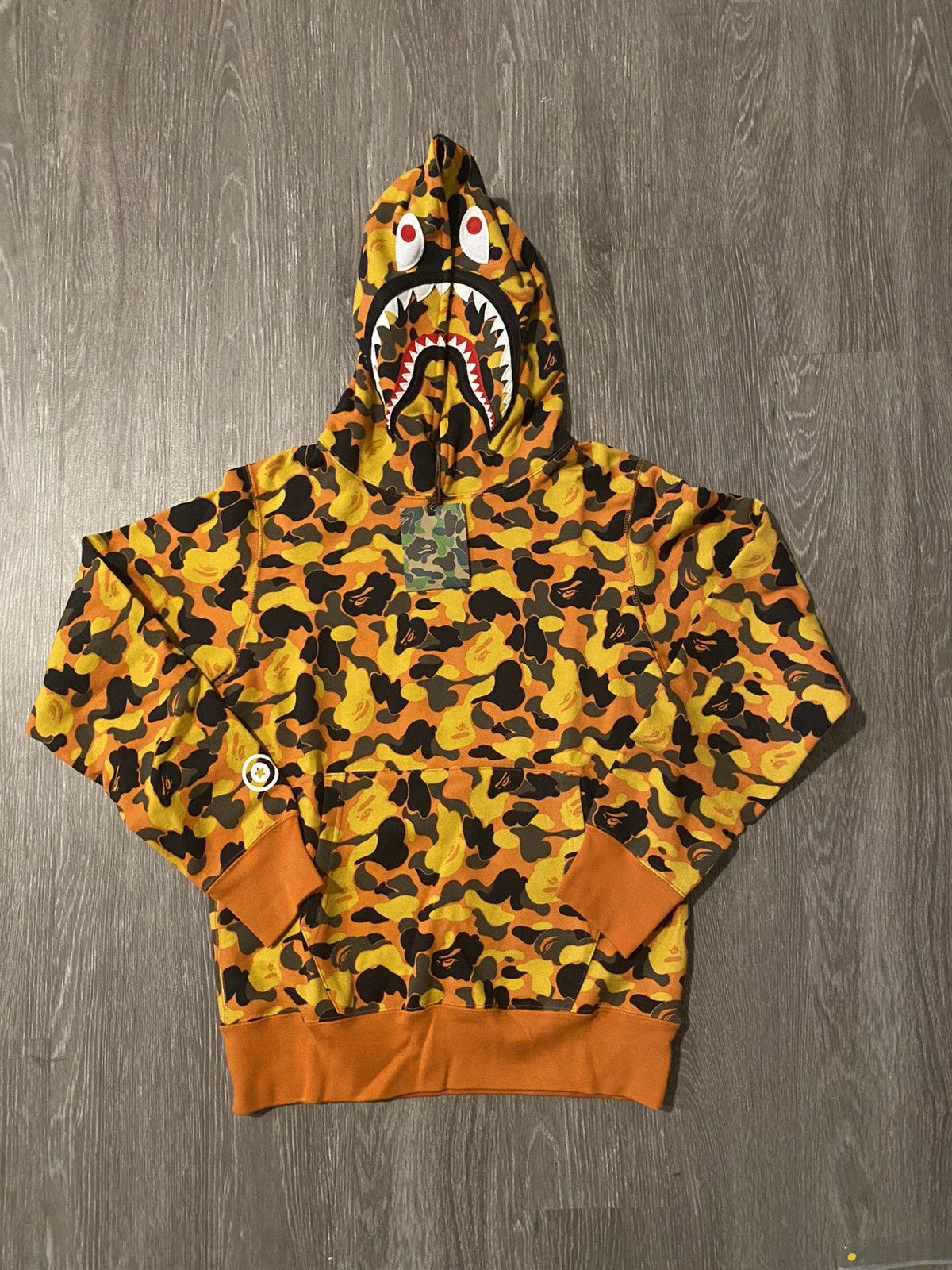 Bape shark hoodie grailed hotsell