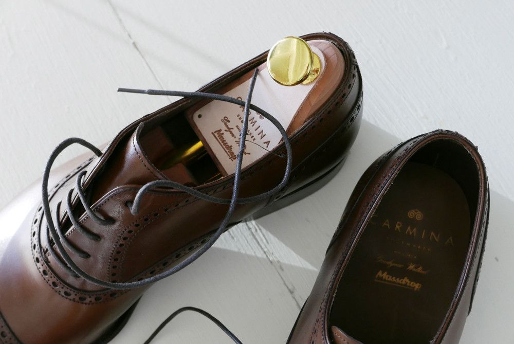 Carmina Massdrop x Carmina Semi Brogue Oxford Grailed
