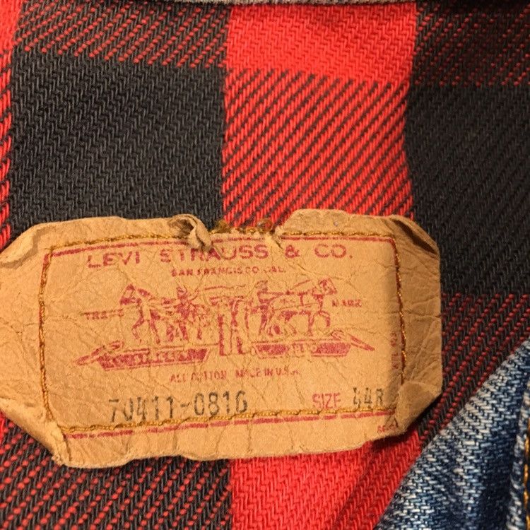 Levi's × Vintage Faded Vintage Levi’s Flannel Lined Jacket Size US M / EU 48-50 / 2 - 4 Thumbnail