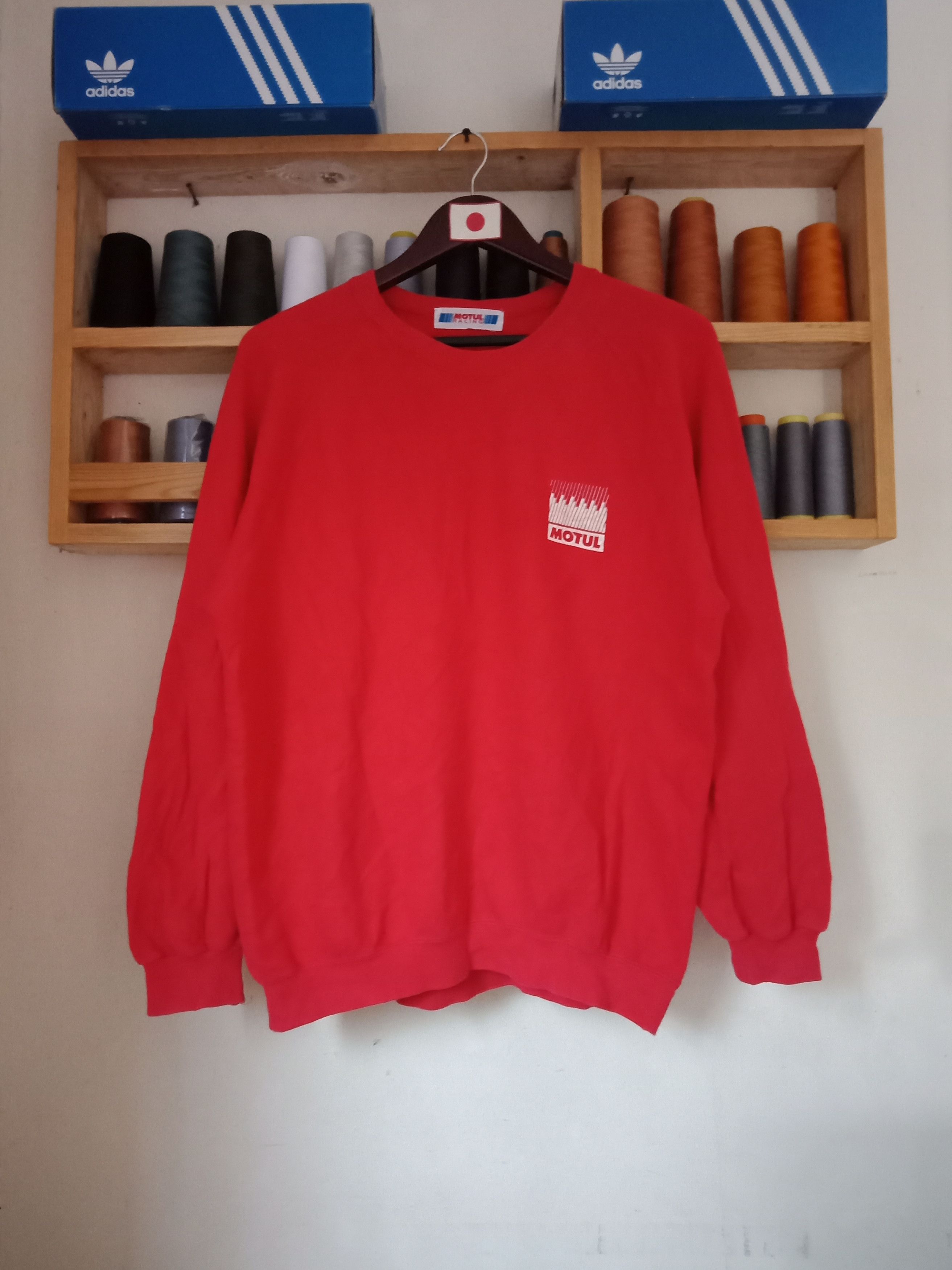 Other Vintage 90s Rare Motul Racing Motor Oll Sweatshirt Size US M / EU 48-50 / 2 - 3 Thumbnail