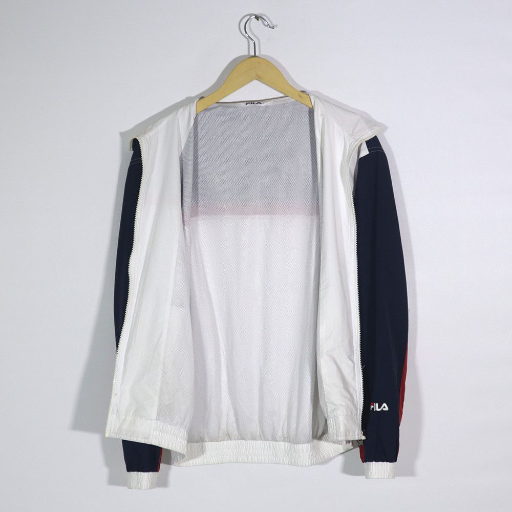 Vintage 90s FILA HERITAGE Jacket Fila Tennis Windbreaker