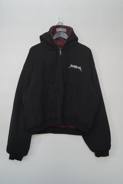 Vetements hotsell tfd hoodie