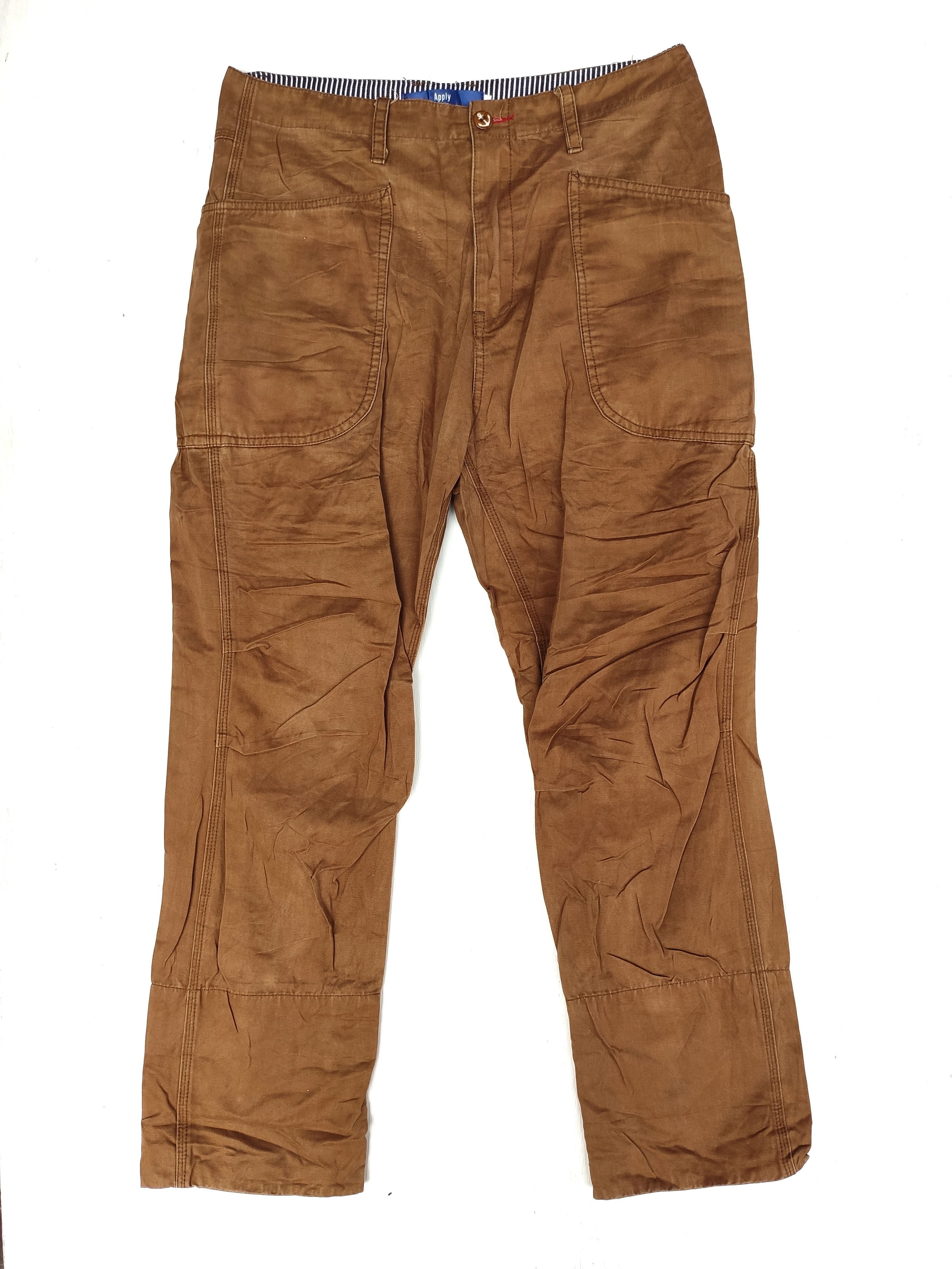 Japanese Brand 🔥 Apply casual pants Japanese brand Size US 33 - 2 Thumbnail