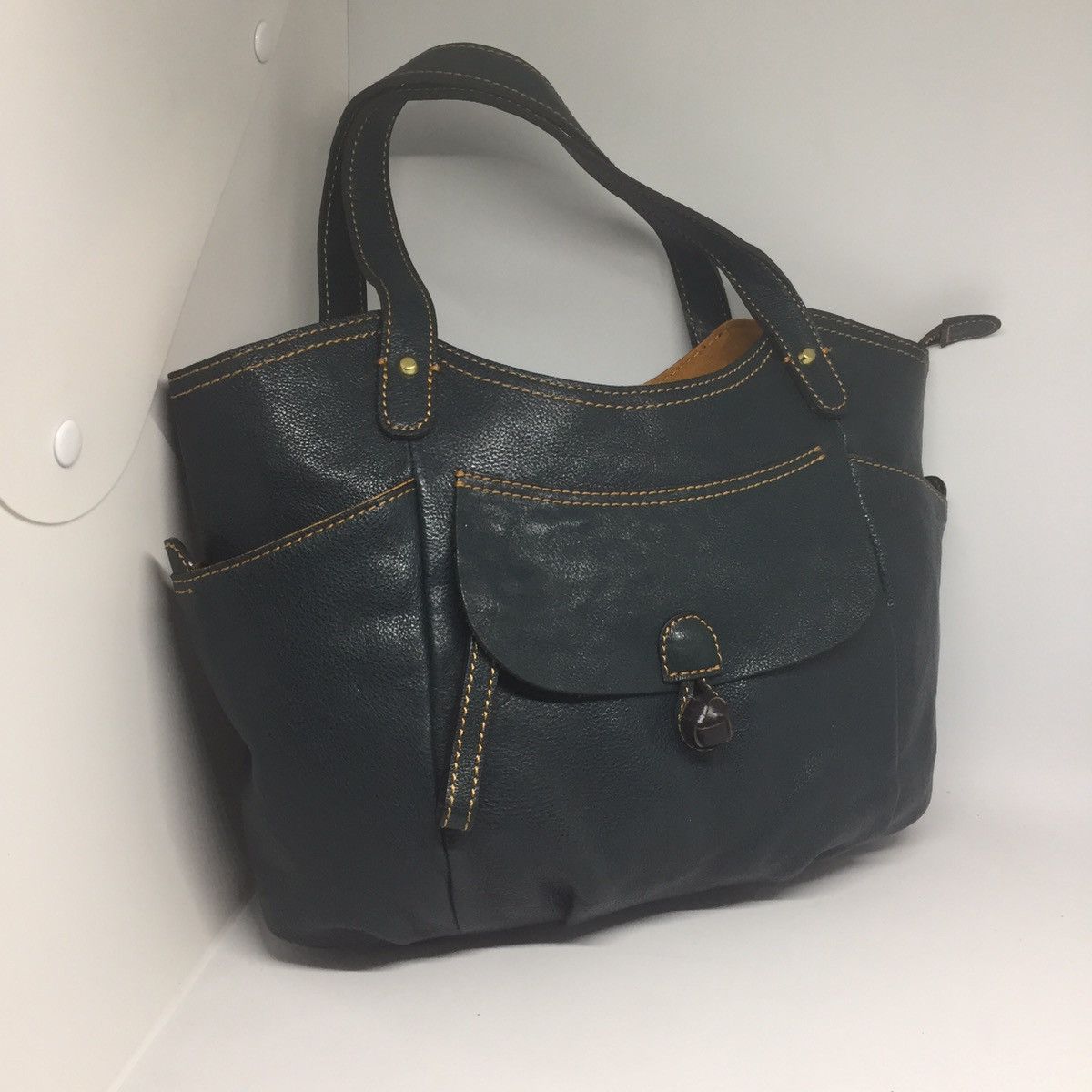 Japanese Brand Handbag neutral grey us Size ONE SIZE - 10 Thumbnail