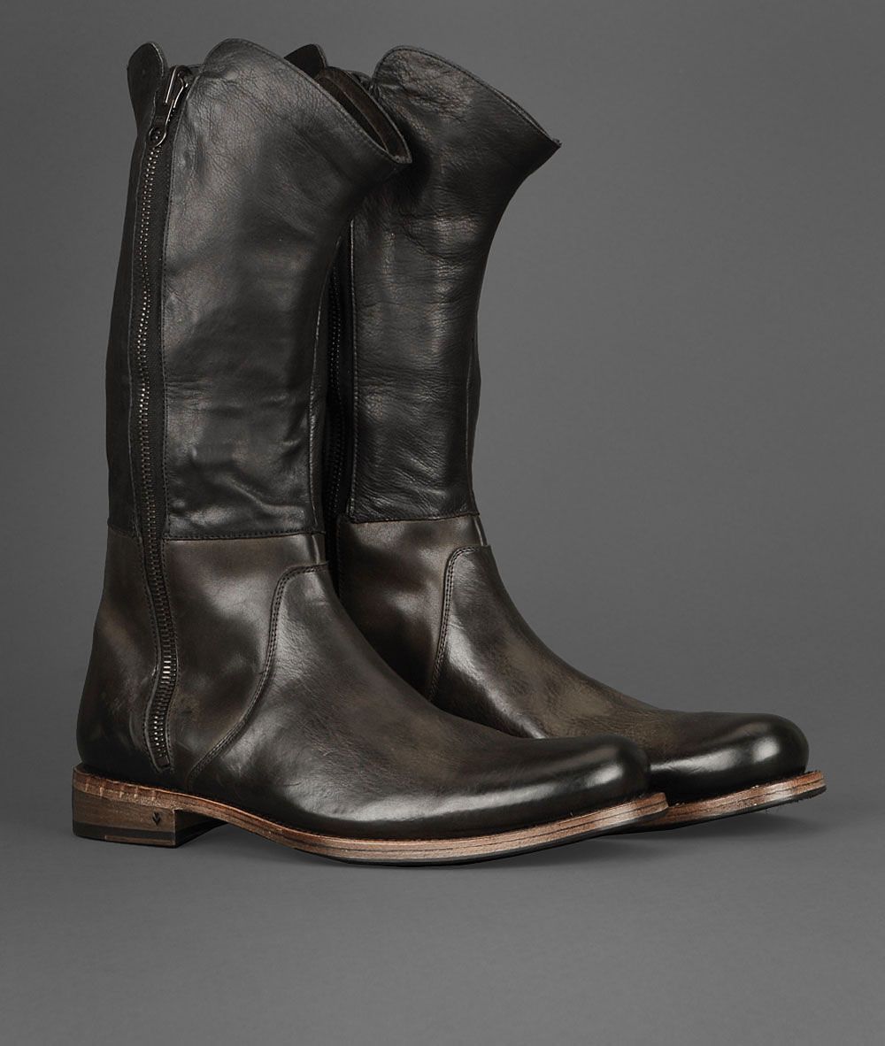 *RARE* $2298 JOHN VARVATOS Brixton Pull Over Boot sz. 7.5 John Varvatos Brixton Pull-over Zip boot | Grailed main image 2