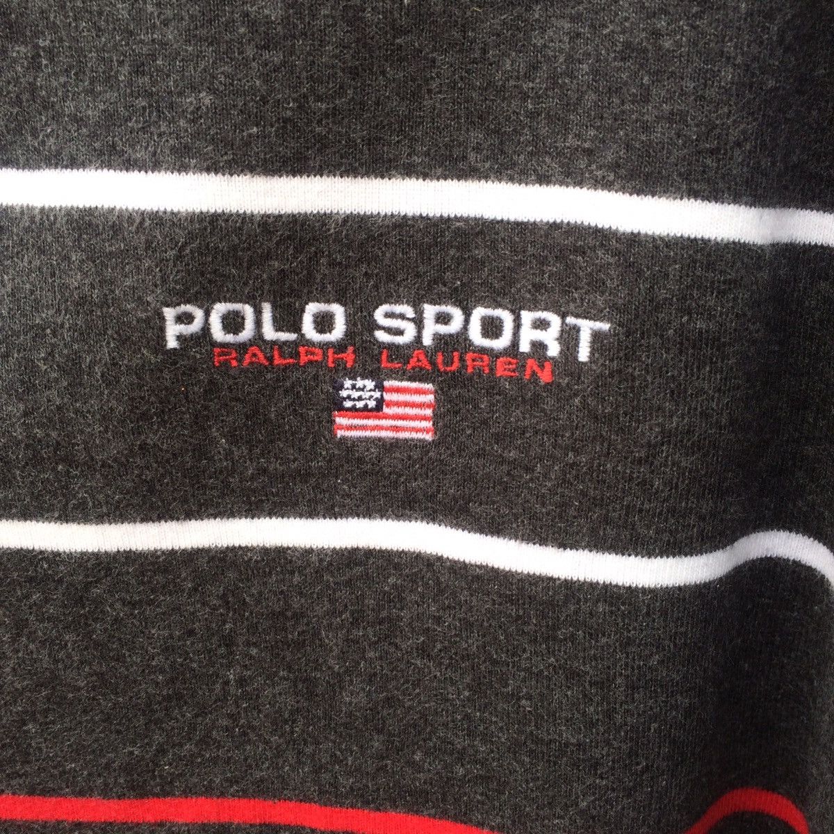 Polo Ralph Lauren Polo Sport Striped Polo Shirt Size US L / EU 52-54 / 3 - 3 Thumbnail