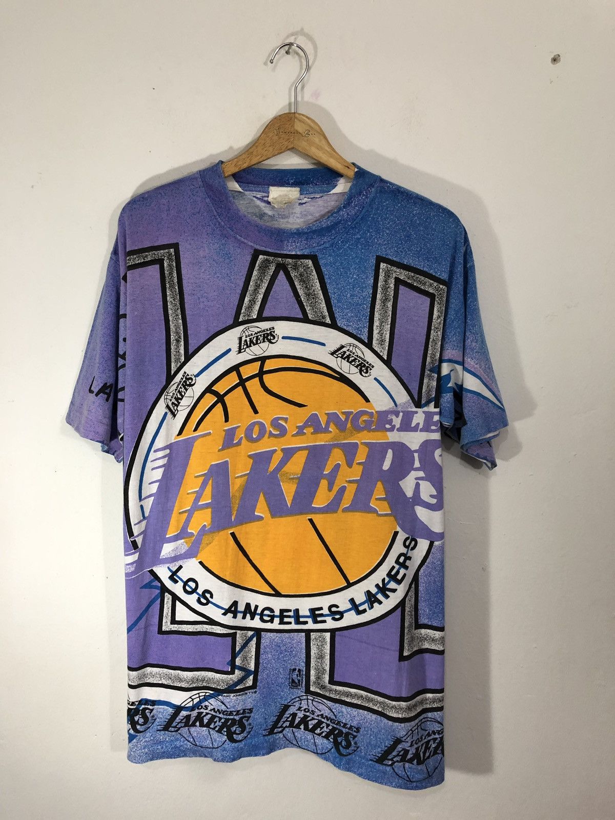 Vintage Vintage LA LAKERS T shirt Large Mens Nba Basketball Team Lakers The  Big Payback Los Angelese Nba Kobe Bryant Black Tee T shirt Size Xl, Grailed