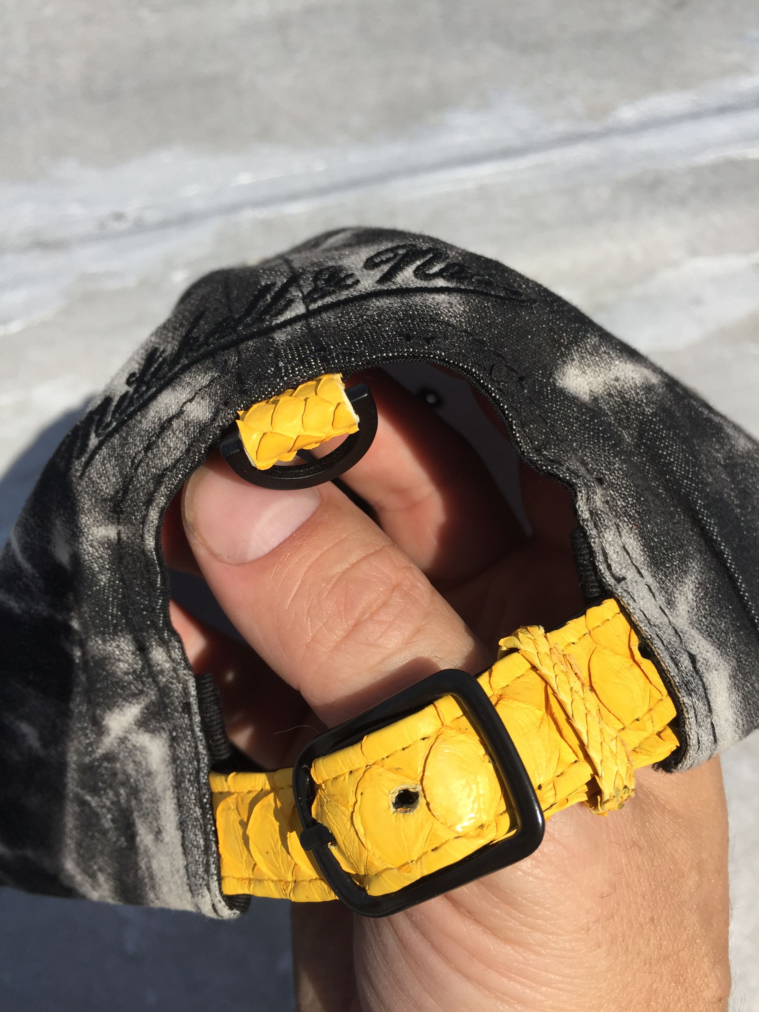 Savant New York DECON/RECON PYTHON STRAP BACK Grailed