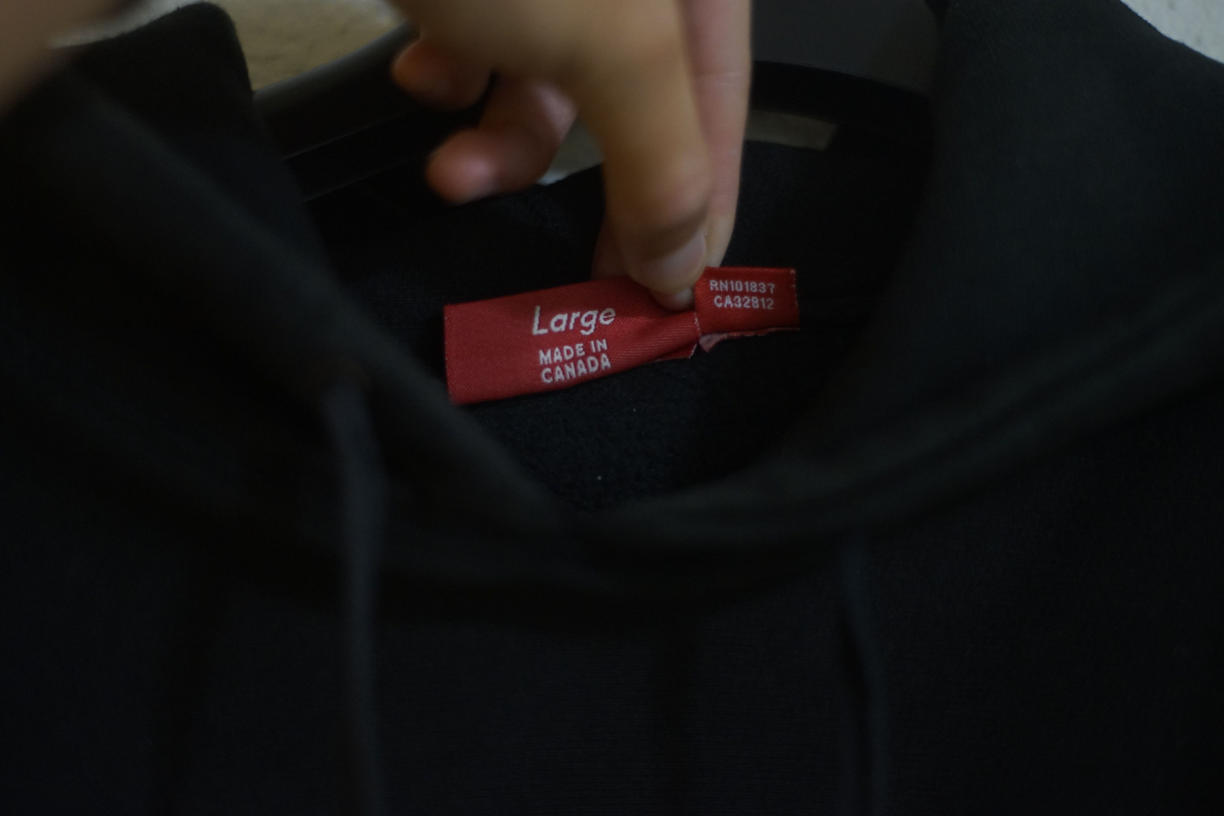 Supreme RARE 2001 Tonal Black Box Logo Hoodie Size US L / EU 52-54 / 3 - 6 Thumbnail