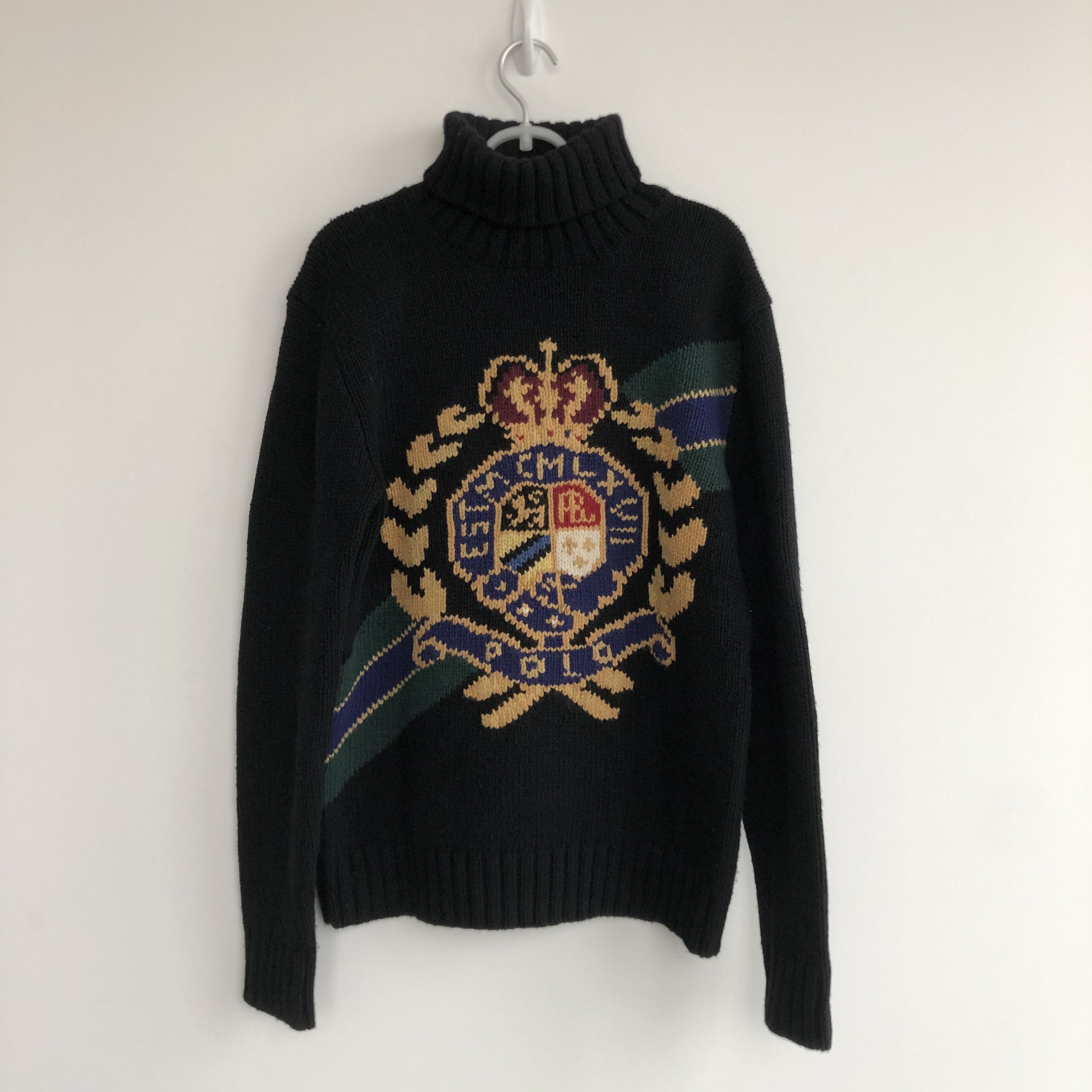 Ralph lauren crest turtleneck clearance