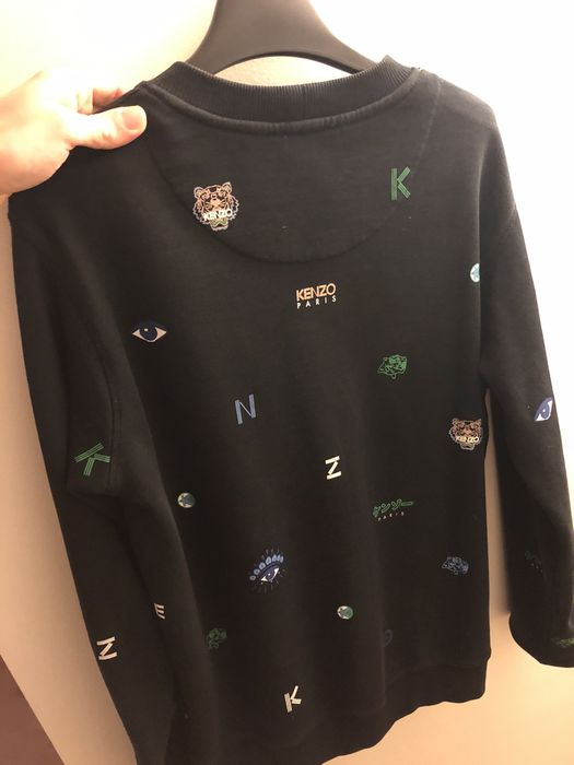 Kenzo Kenzo multi icons sweatshirt Grailed