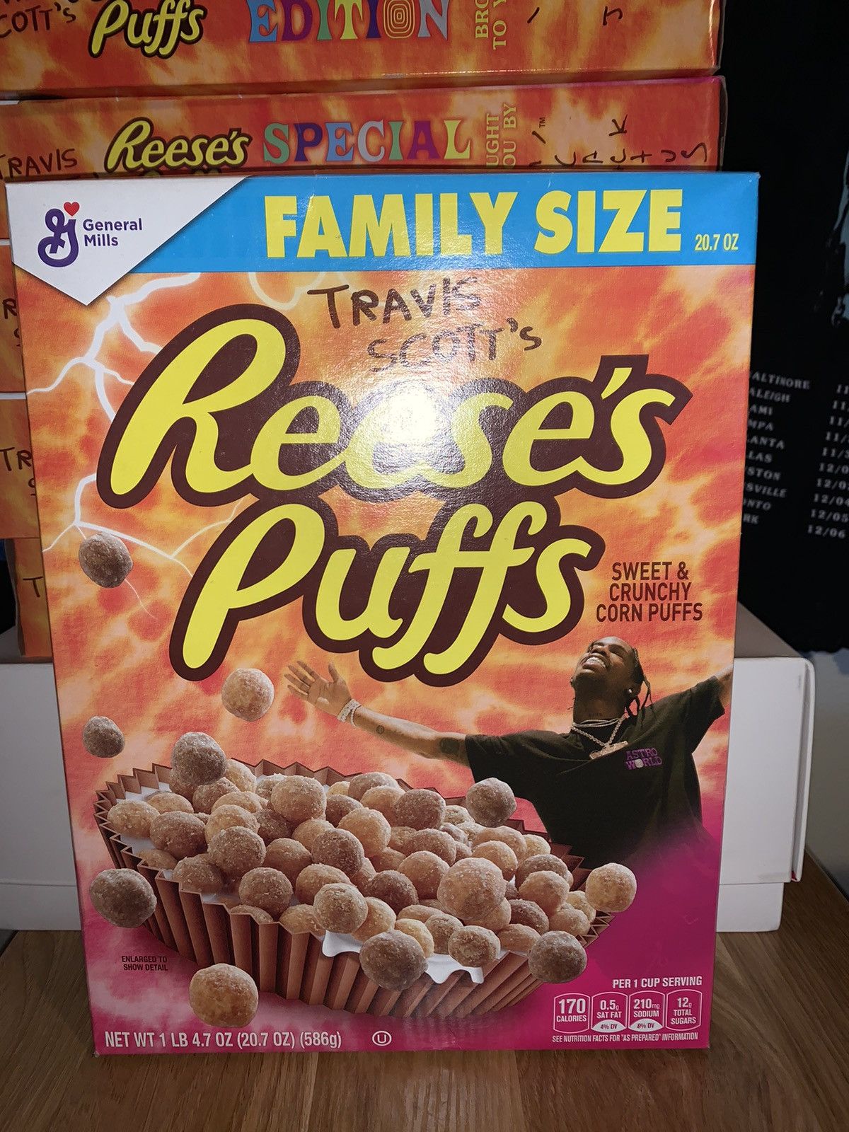Travis Scott Travis Scott - Reese’s Puffs (Family Size) Limited Edition ...