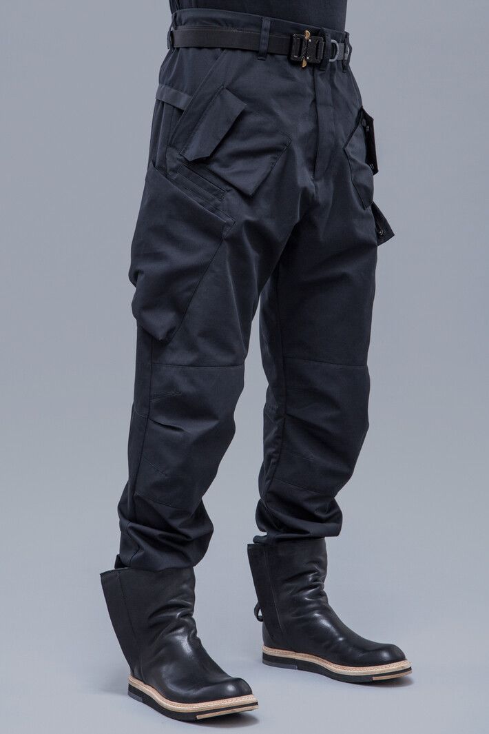 50%OFF ACRONYM P24A-DS (Black) Trousers ワークパンツ/カーゴパンツ 