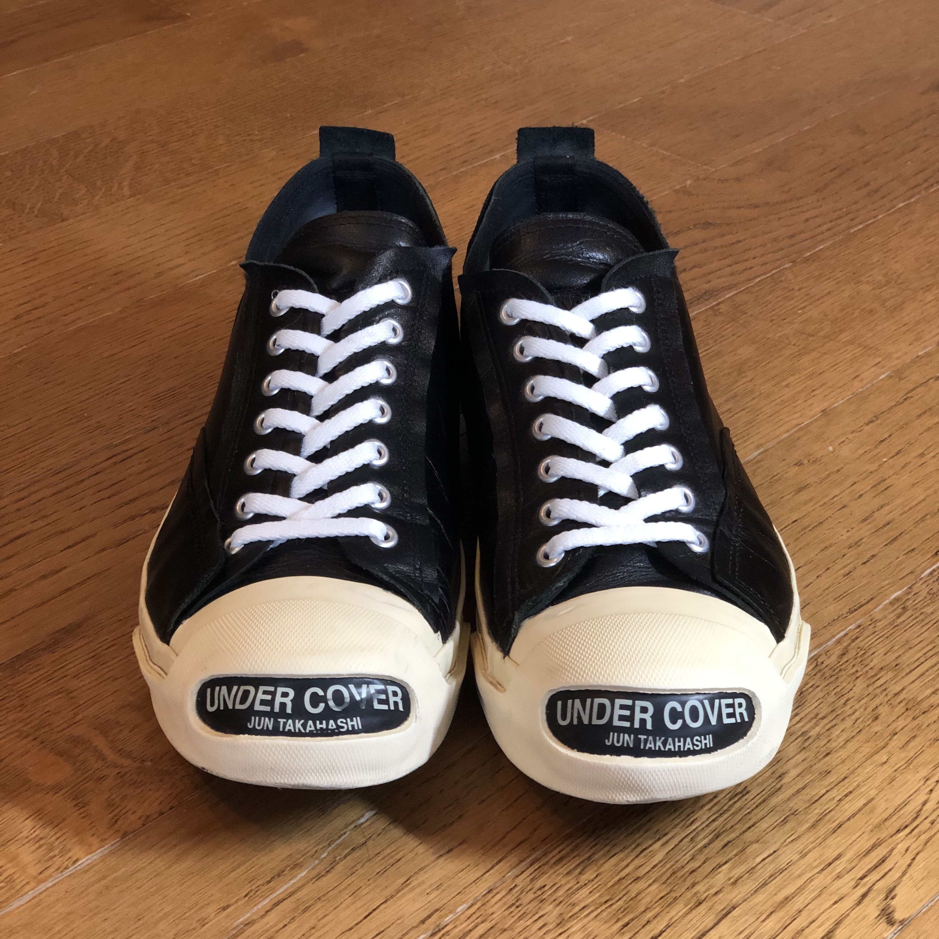 Undercover Undercover by Jun Takahashi Leather Jack Purcell Sneaker Size US 11 / EU 44 - 2 Preview