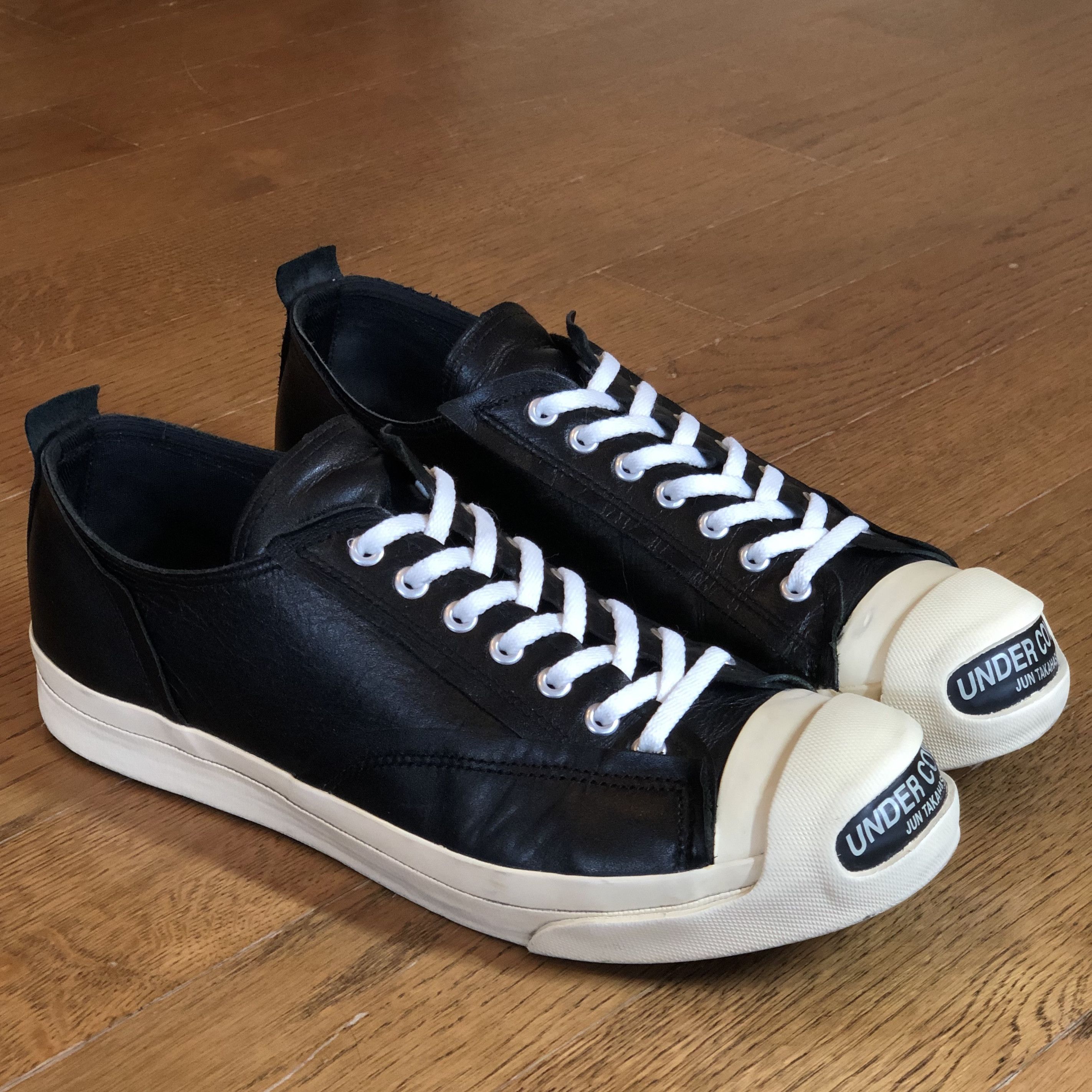 Undercover Undercover by Jun Takahashi Leather Jack Purcell