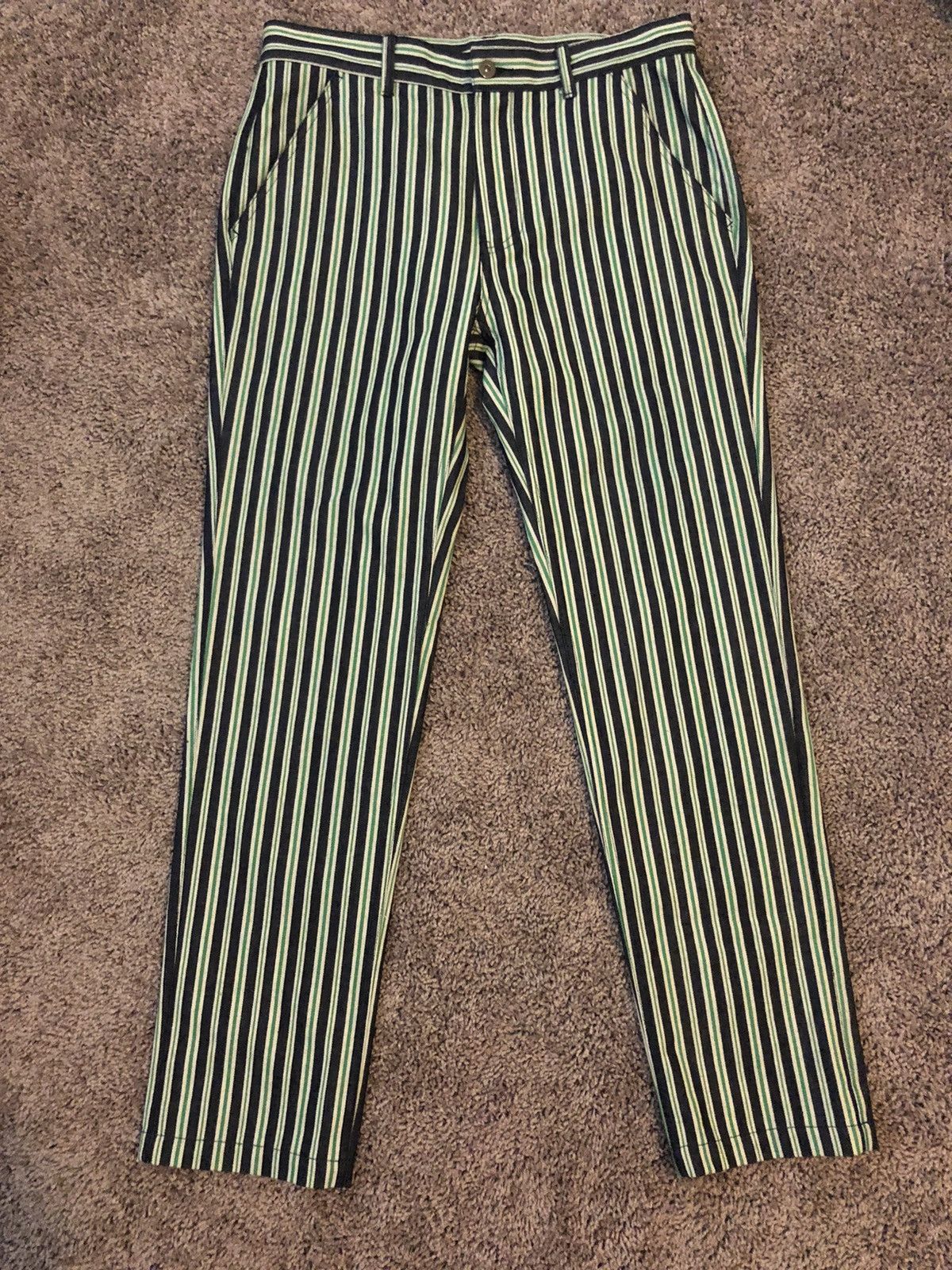 Pleasures Pleasures green slim pants Size US 30 / EU 46 - 1 Thumbnail