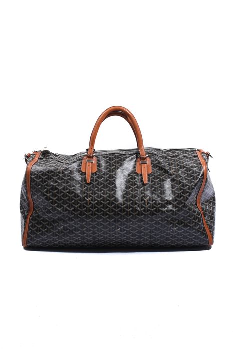 GOYARD Black Duffle Keepall Croisiere 60 Bag 12473