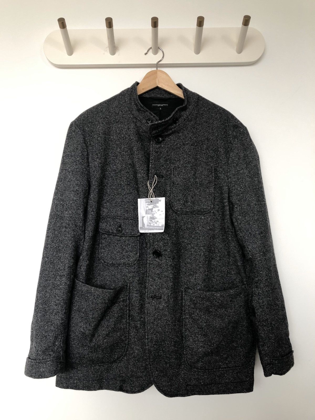 Engineered Garments Grim jacket wool grey | Grailed