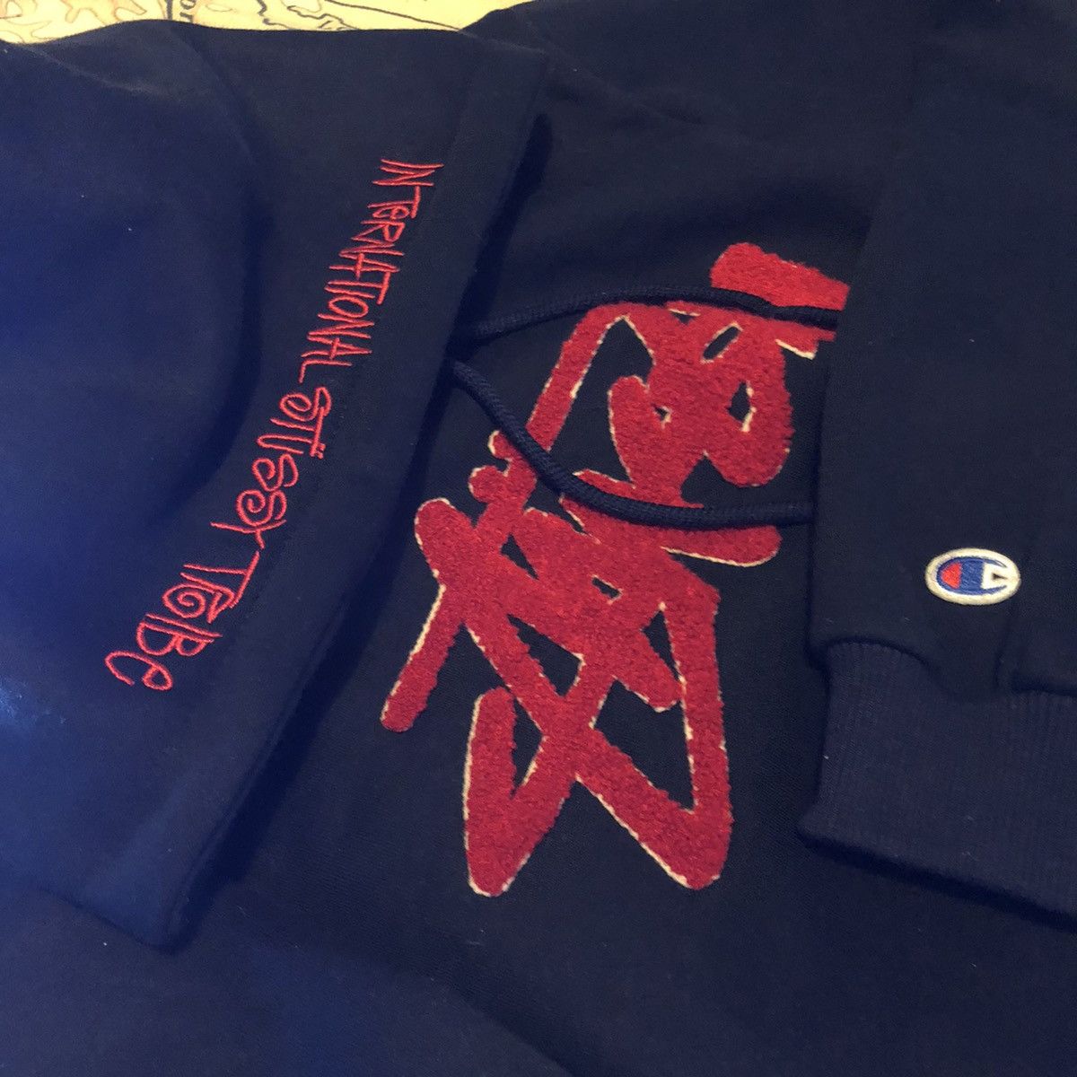 Champion × Stussy Stussy x Champion Japan Reverse Weave Champion × Stussy Stussy x Champion Japan Reverse Weave