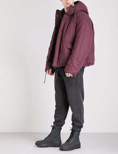 Yeezy short puffer sales