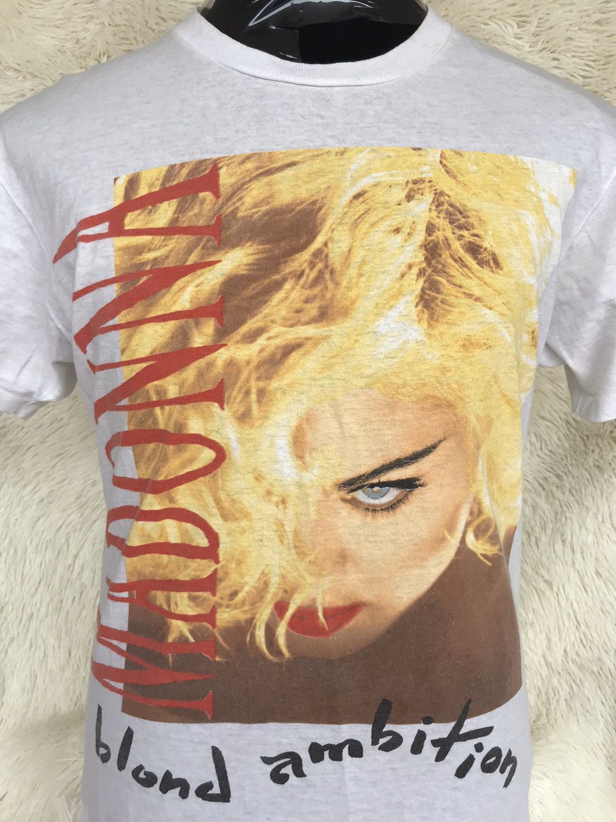 Vintage Shirt 90s Madonna Tour 1990 Tops