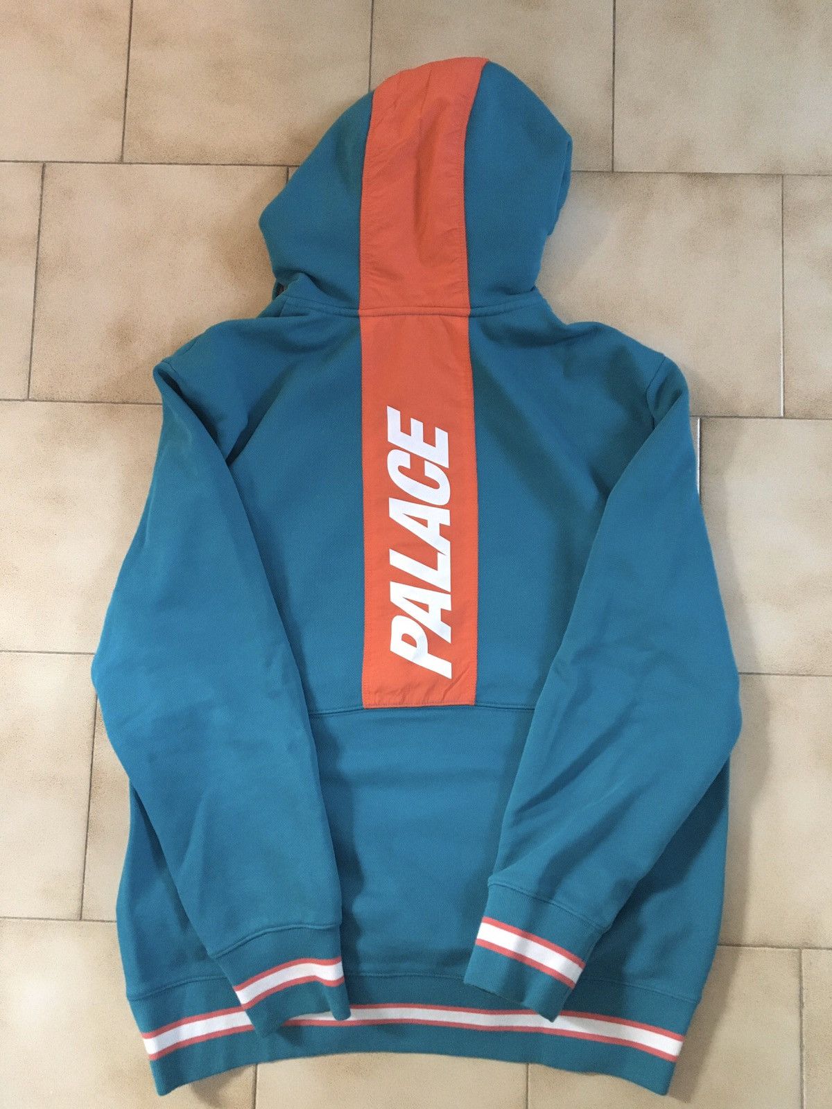 Palace Quarter Zip Hoodie Size US XL / EU 56 / 4 - 4 Thumbnail