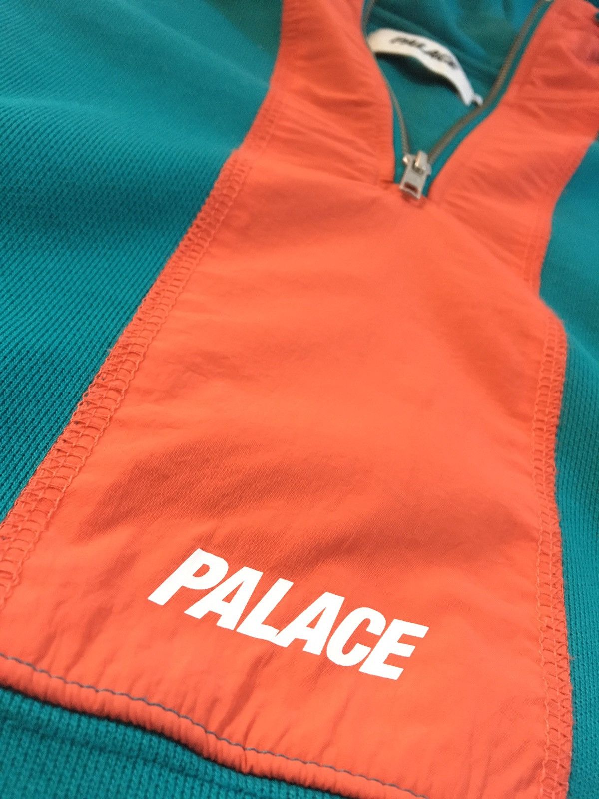 Palace Quarter Zip Hoodie Size US XL / EU 56 / 4 - 2 Thumbnail